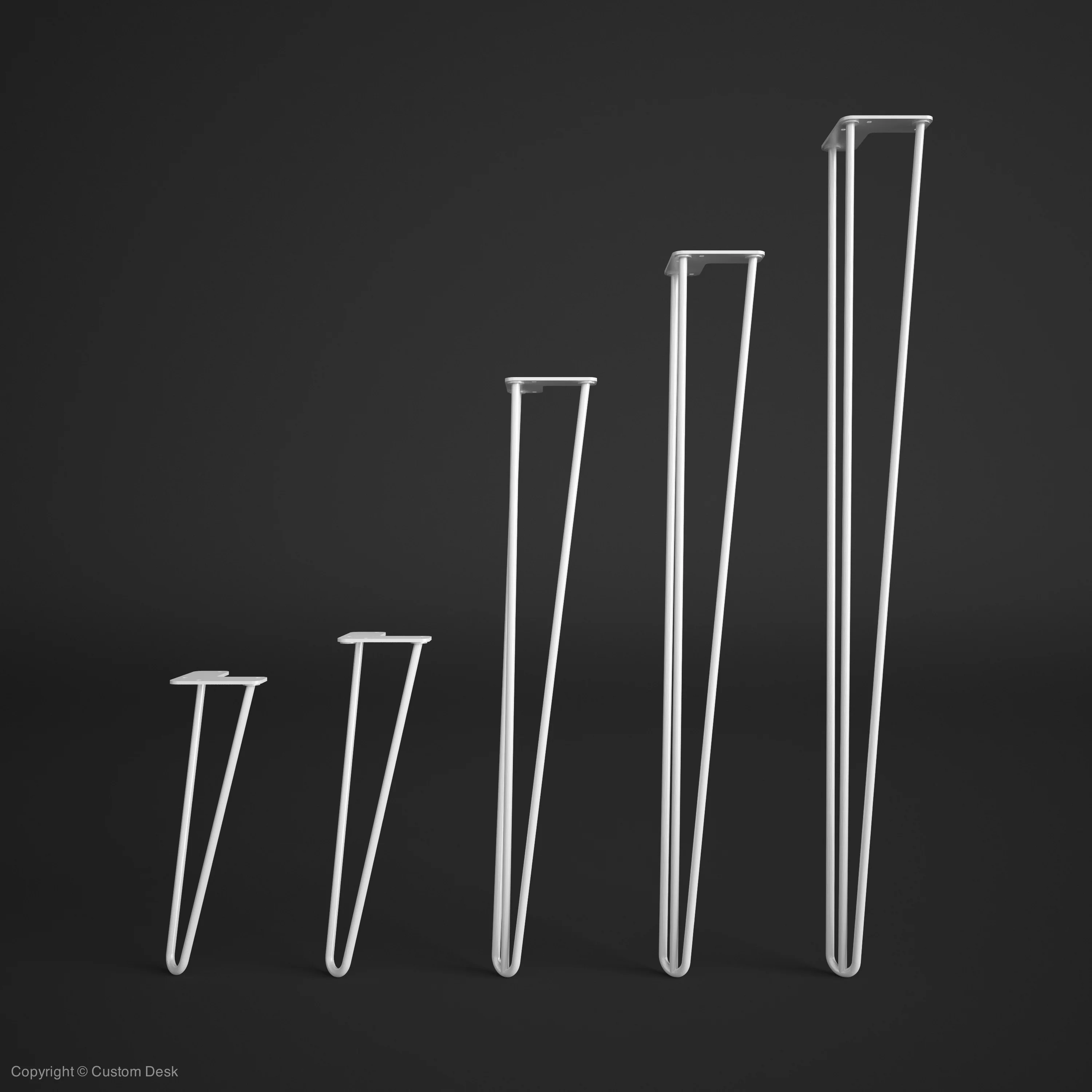 Counter Legs - Hairpin 860mm - Image 2