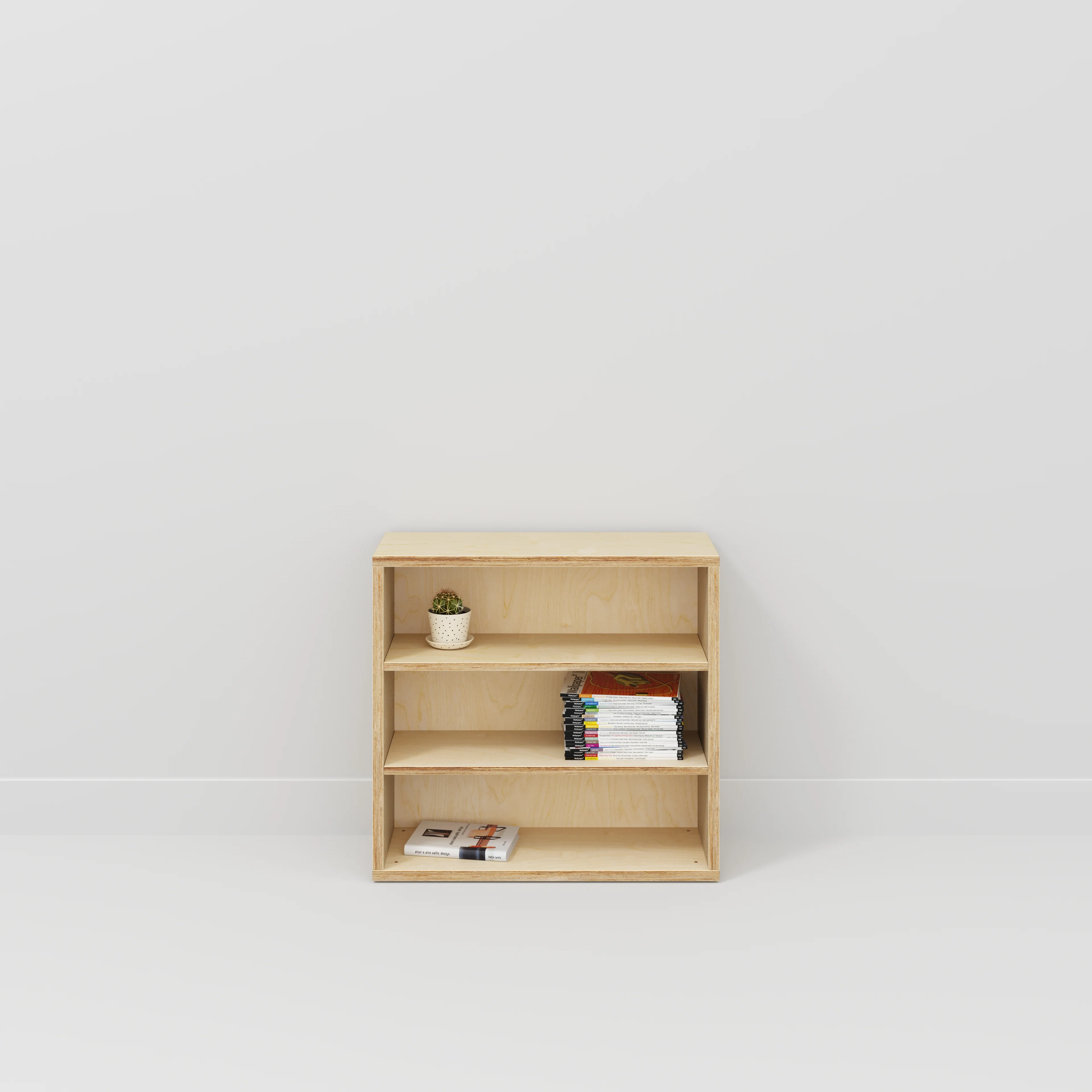 Plywood Bookshelves - Plywood Birch - 800(w) x 300(d) x 750(h) - Image 2
