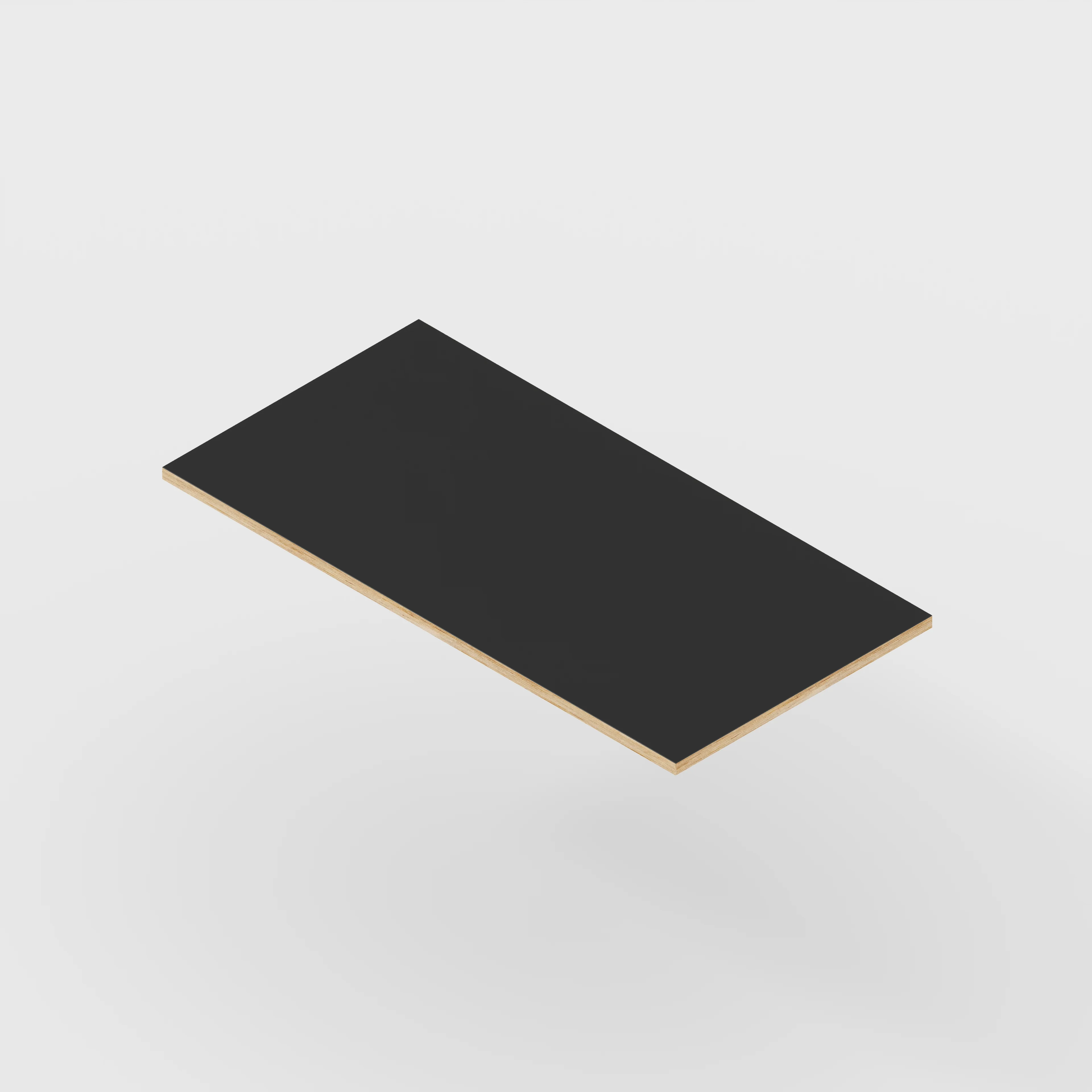 Plywood Desktop - Formica Diamond Black - 1200(w) x 600(d) - Image 4
