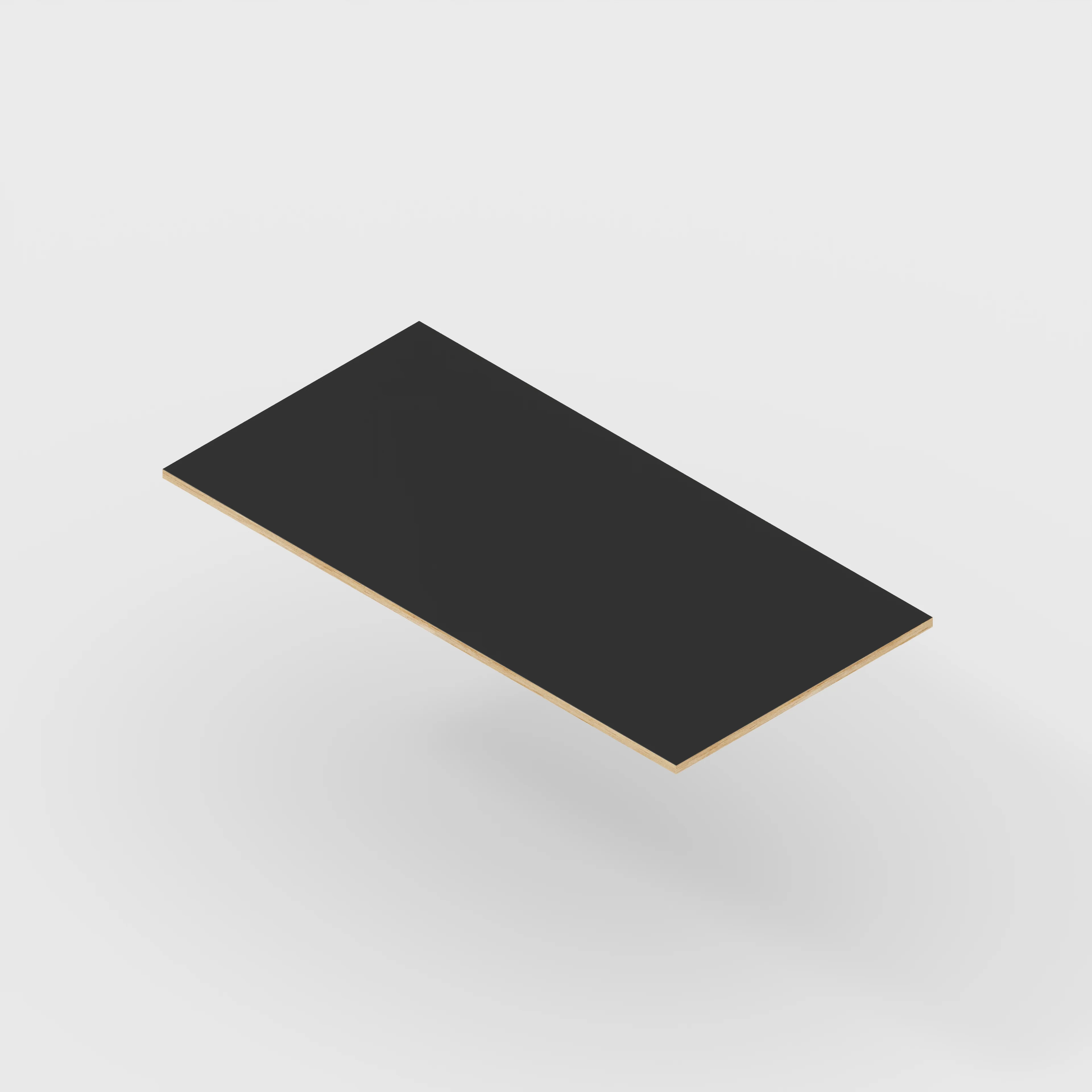 Plywood Desktop - Formica Diamond Black - 1600(w) x 800(d) - Image 4