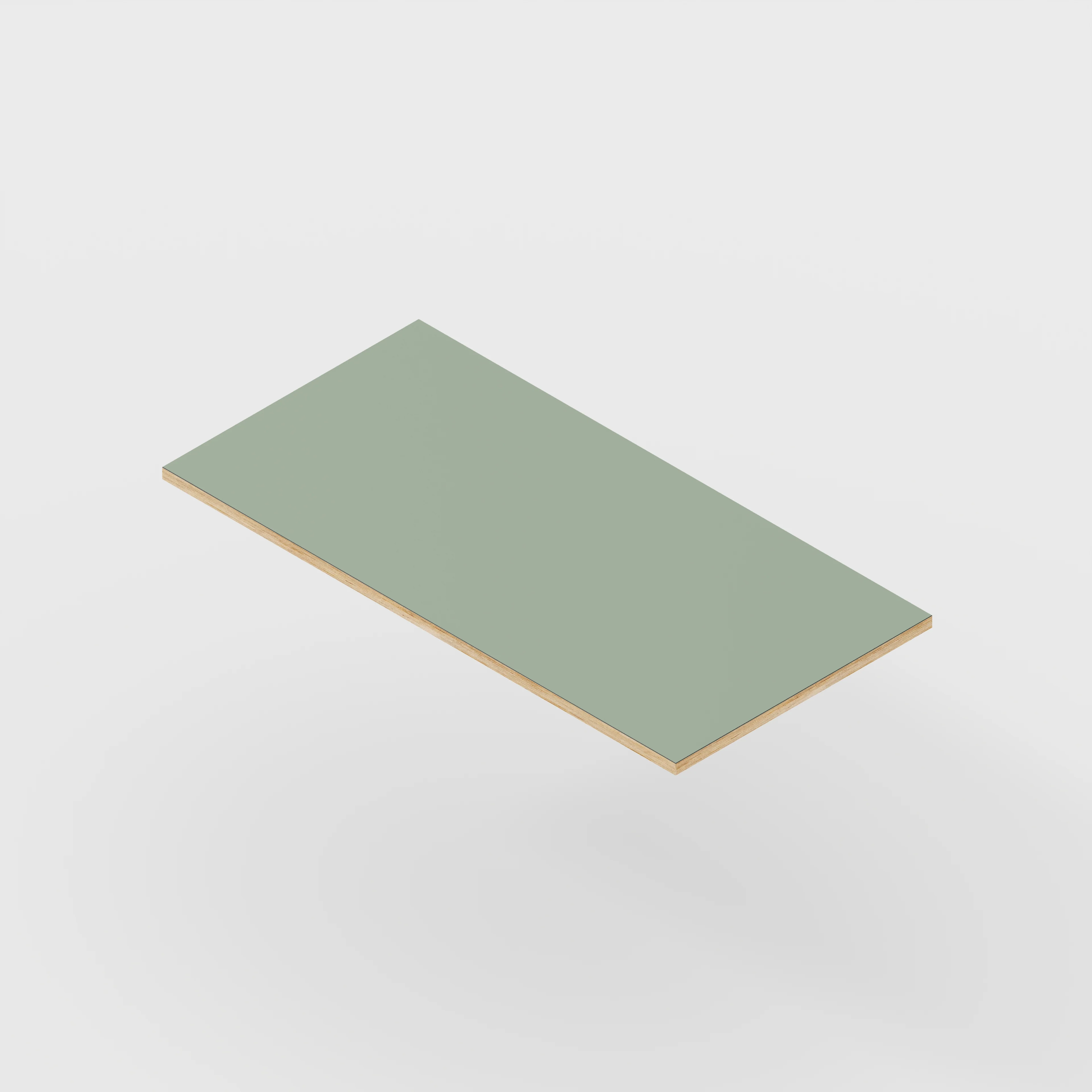Plywood Desktop - Formica Green Slate - 1200(w) x 600(d) - Image 4