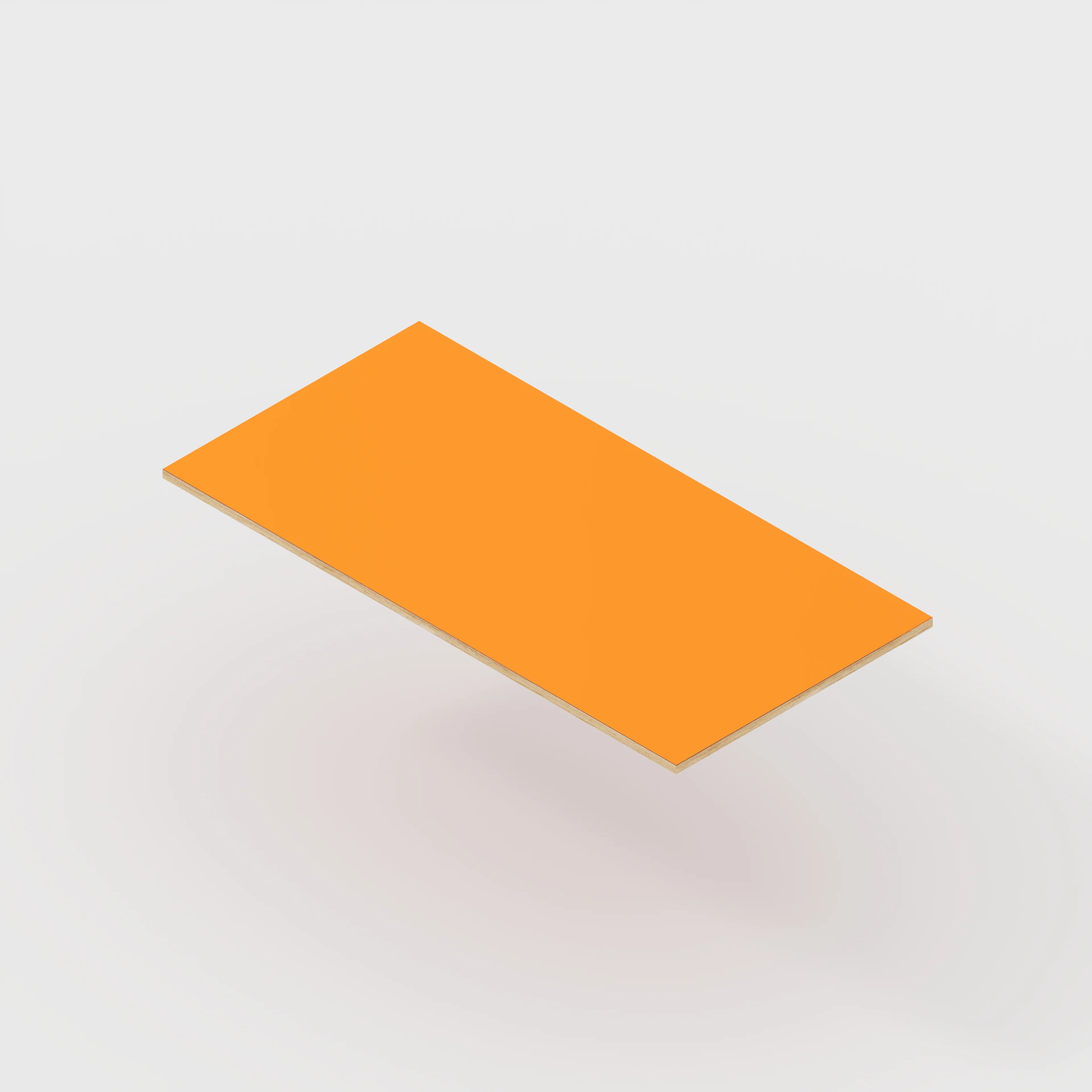 Plywood Desktop - Formica Levante Orange - 1600(w) x 800(d) - Image 4