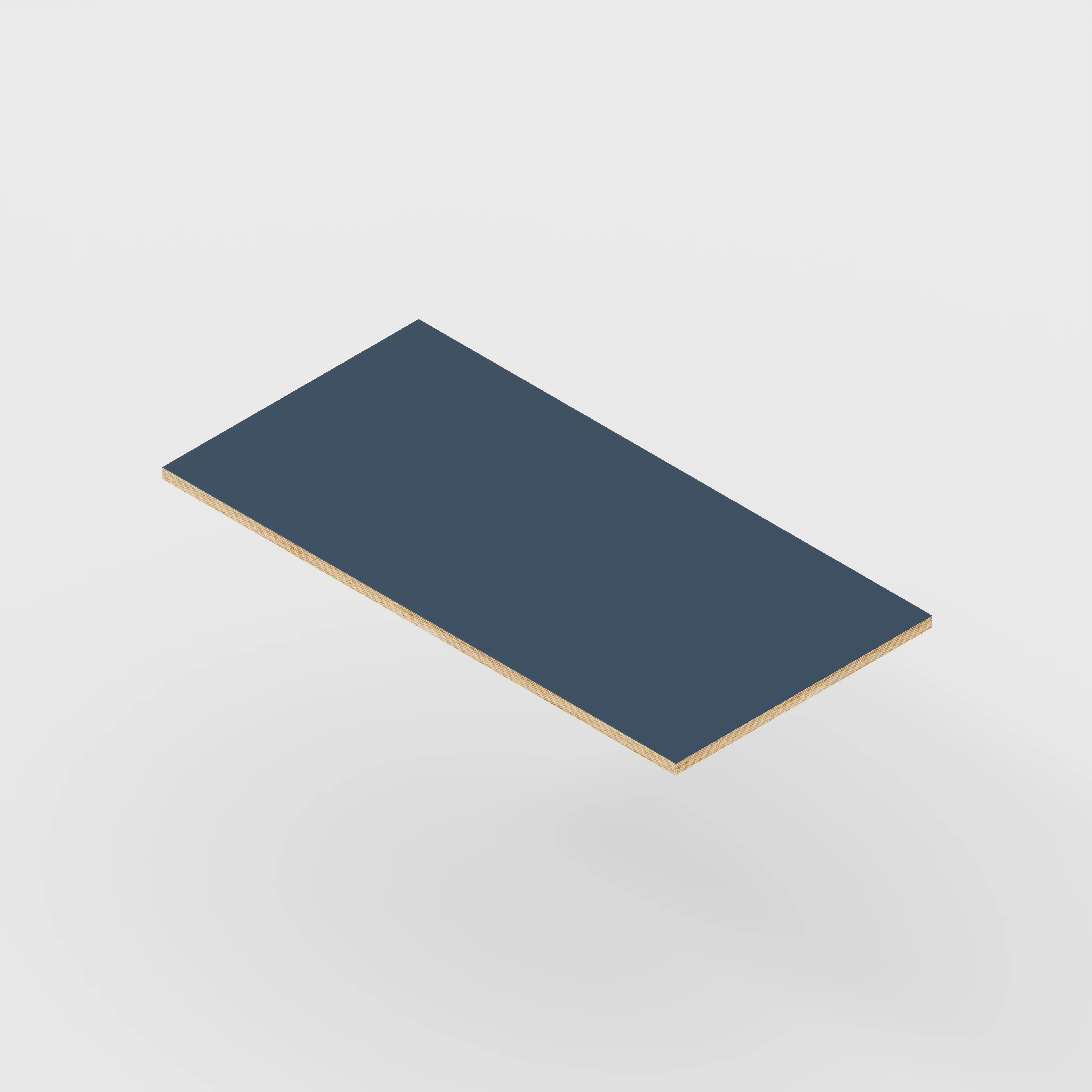 Plywood Desktop - Formica Night Sea Blue - 1200(w) x 600(d) - Image 4