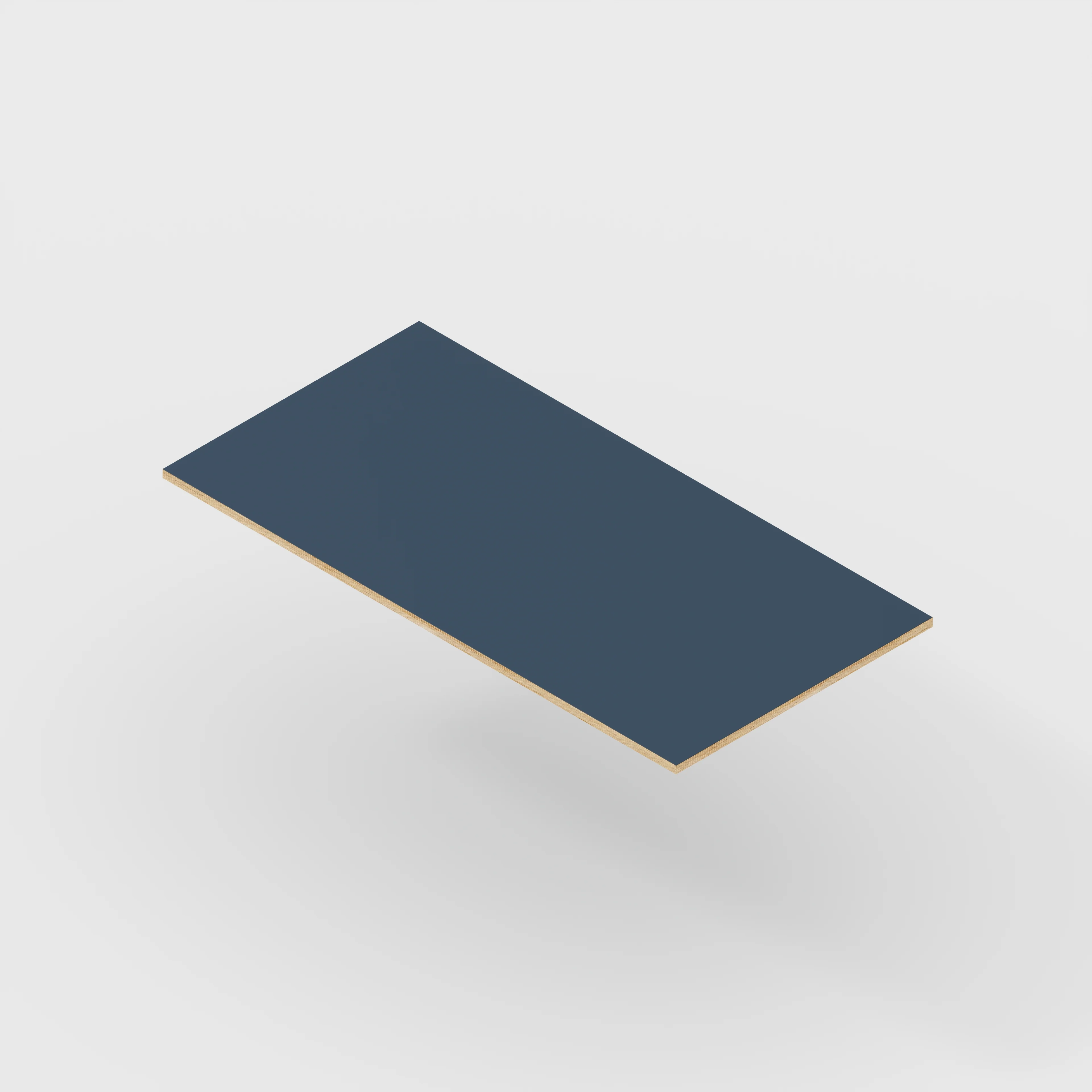Plywood Desktop - Formica Night Sea Blue - 1600(w) x 800(d) - Image 4