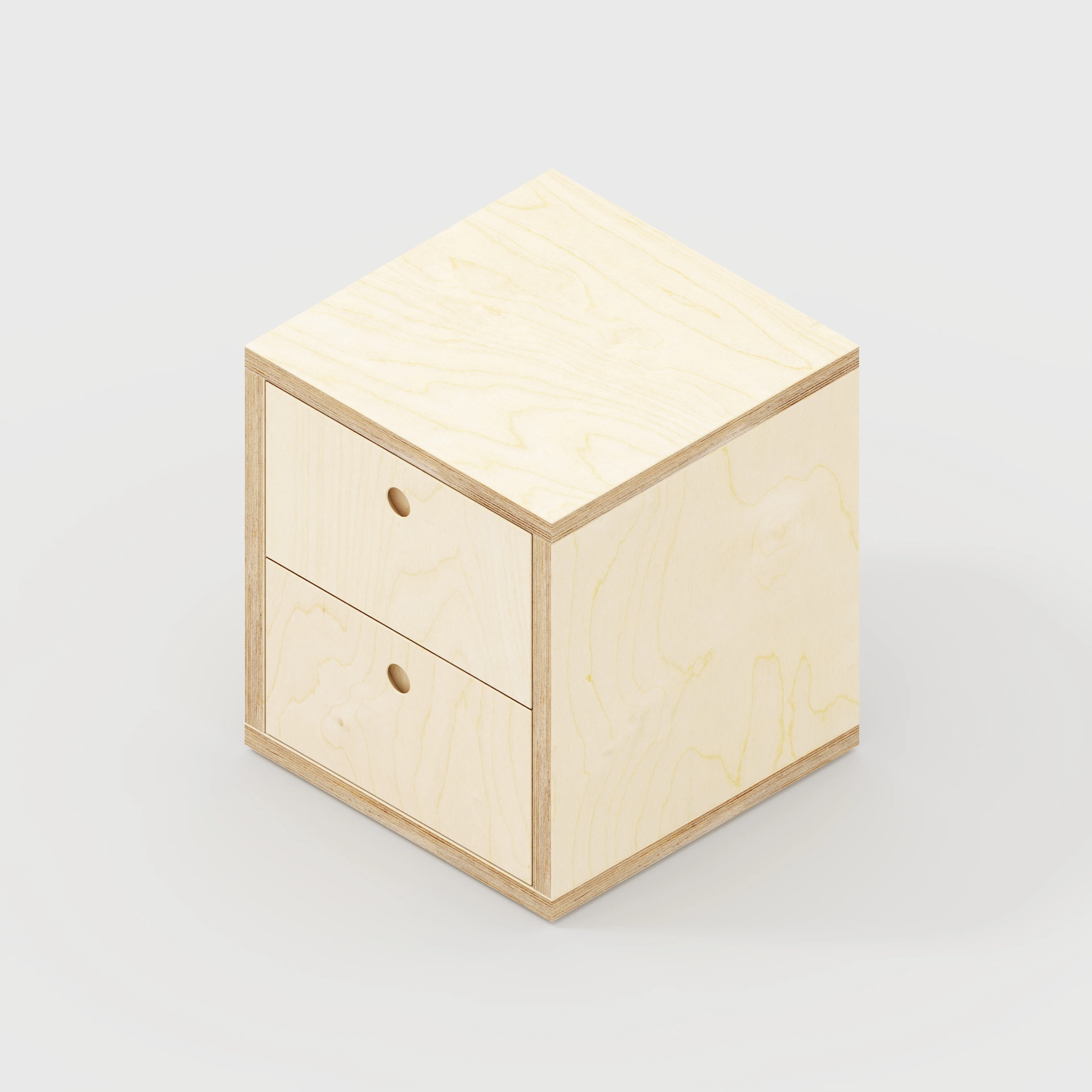 Plywood Drawer Unit - Plywood Birch - 400(w) x 400(d) x 450(h) - Image 4
