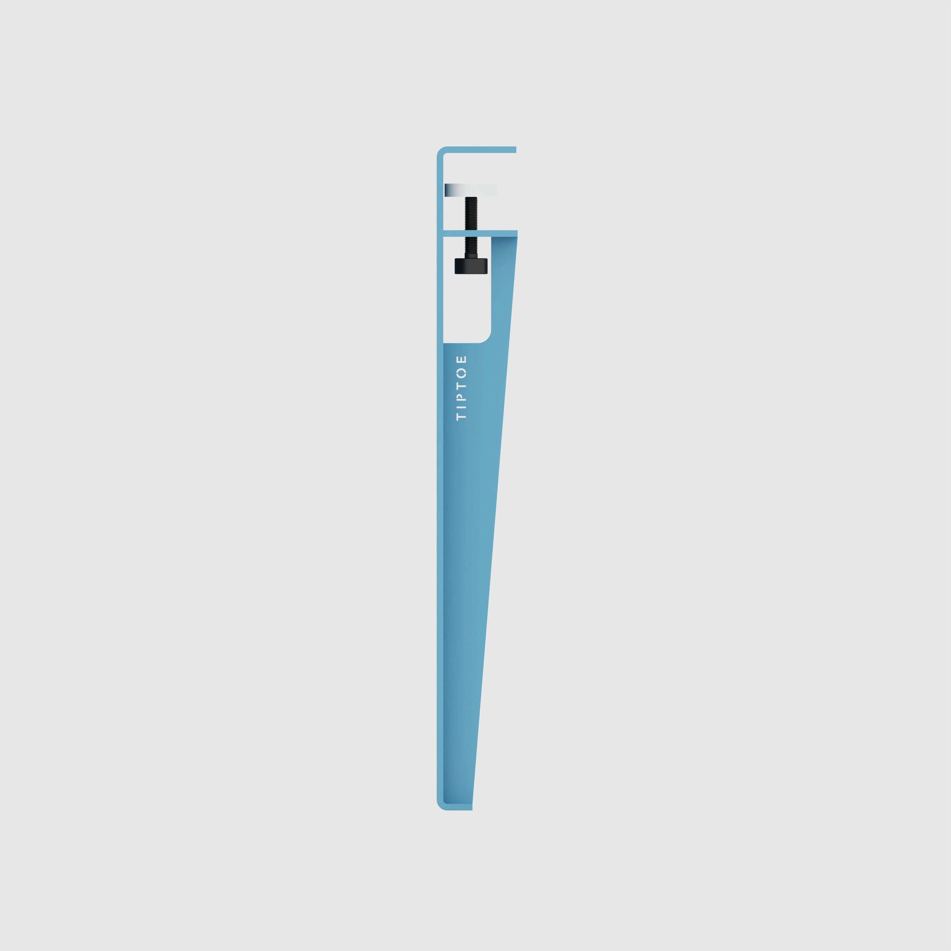 Plywood Kids Desk with Whale Blue Tiptoe Legs - Plywood Birch - 800(w) x 400(d) x 500(h) - Image 4