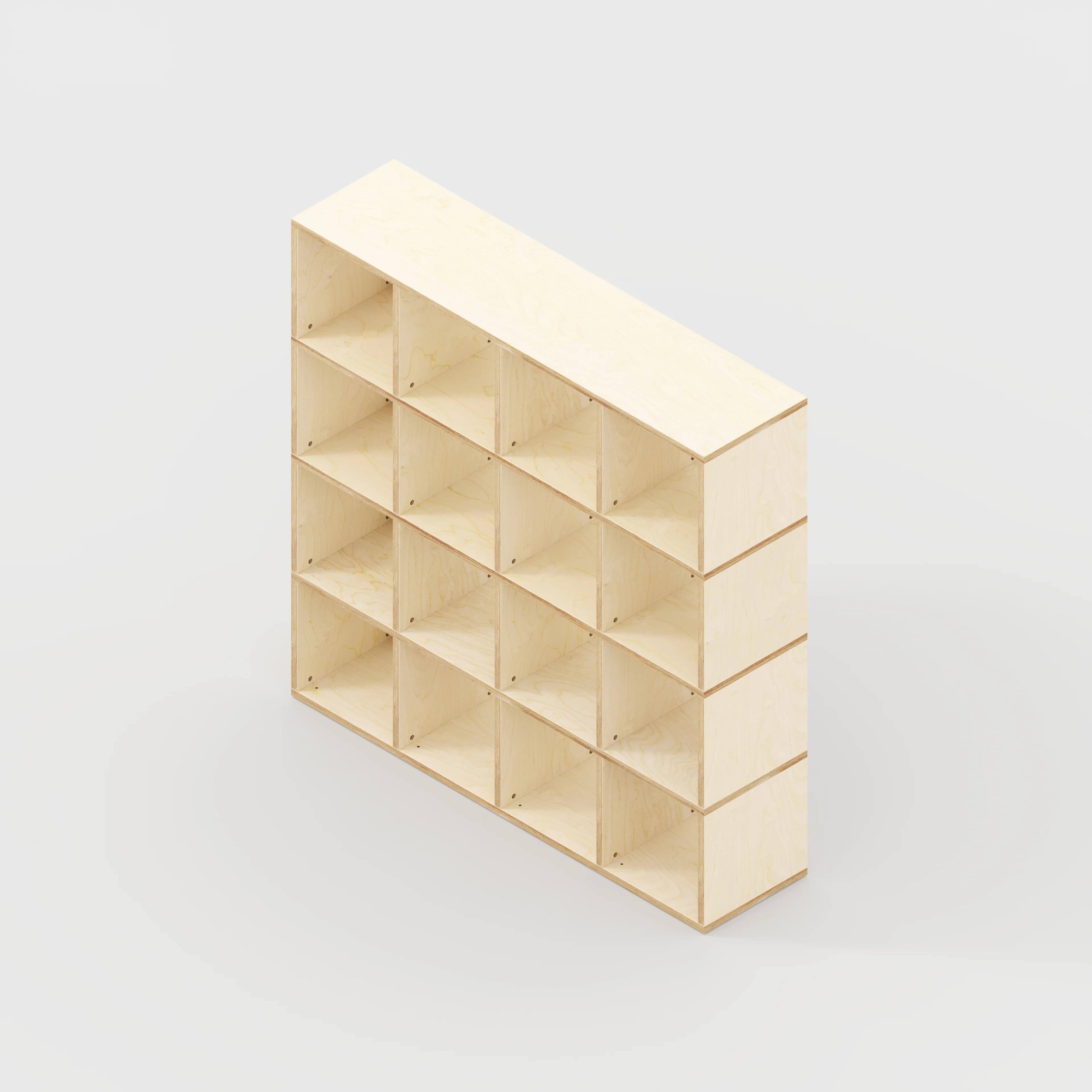 Plywood Open Shelves - Plywood Birch - 1600(w) x 400(d) x 1600(h) - Image 3