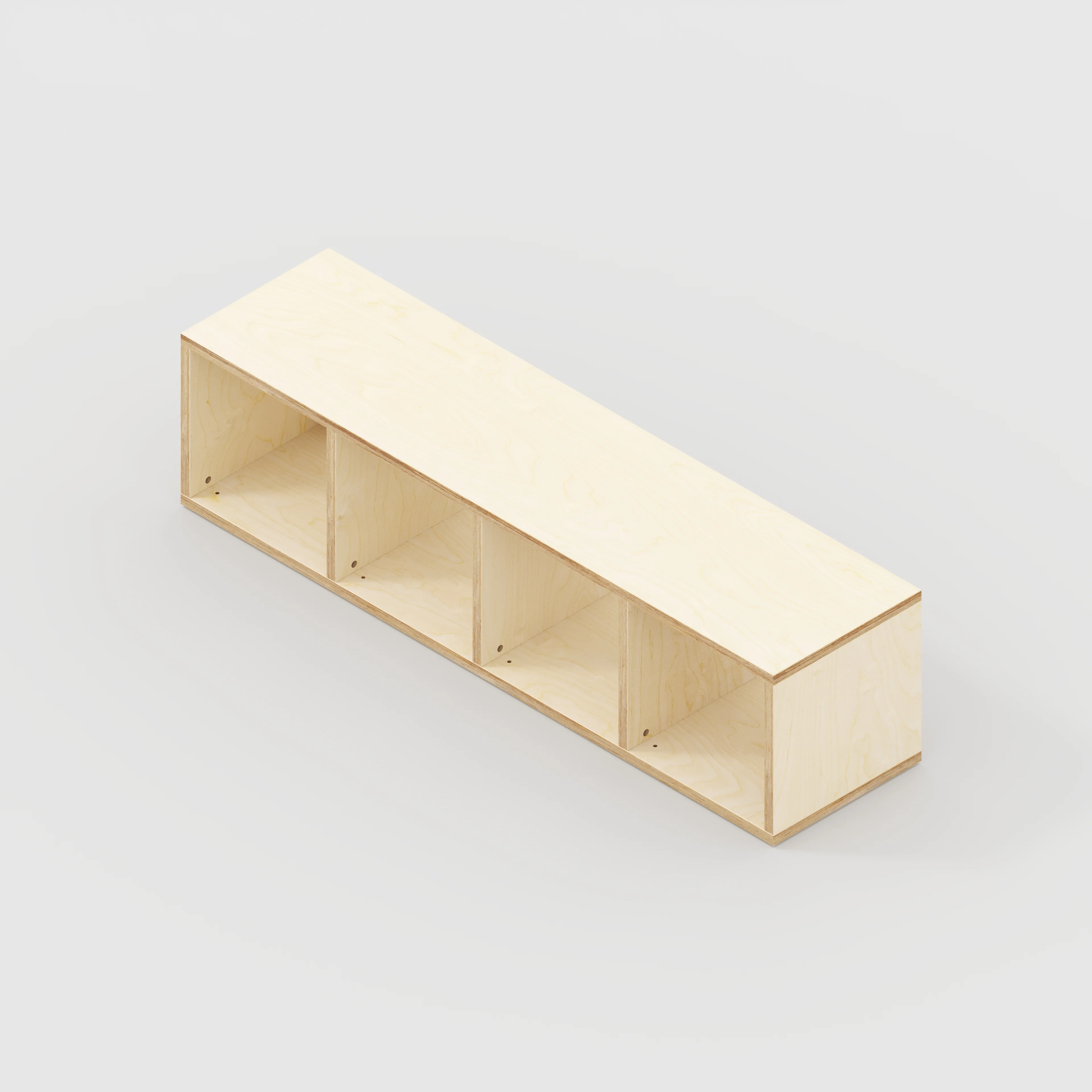 Plywood Open Shelves - Plywood Birch - 1600(w) x 400(d) x 400(h) - Image 3
