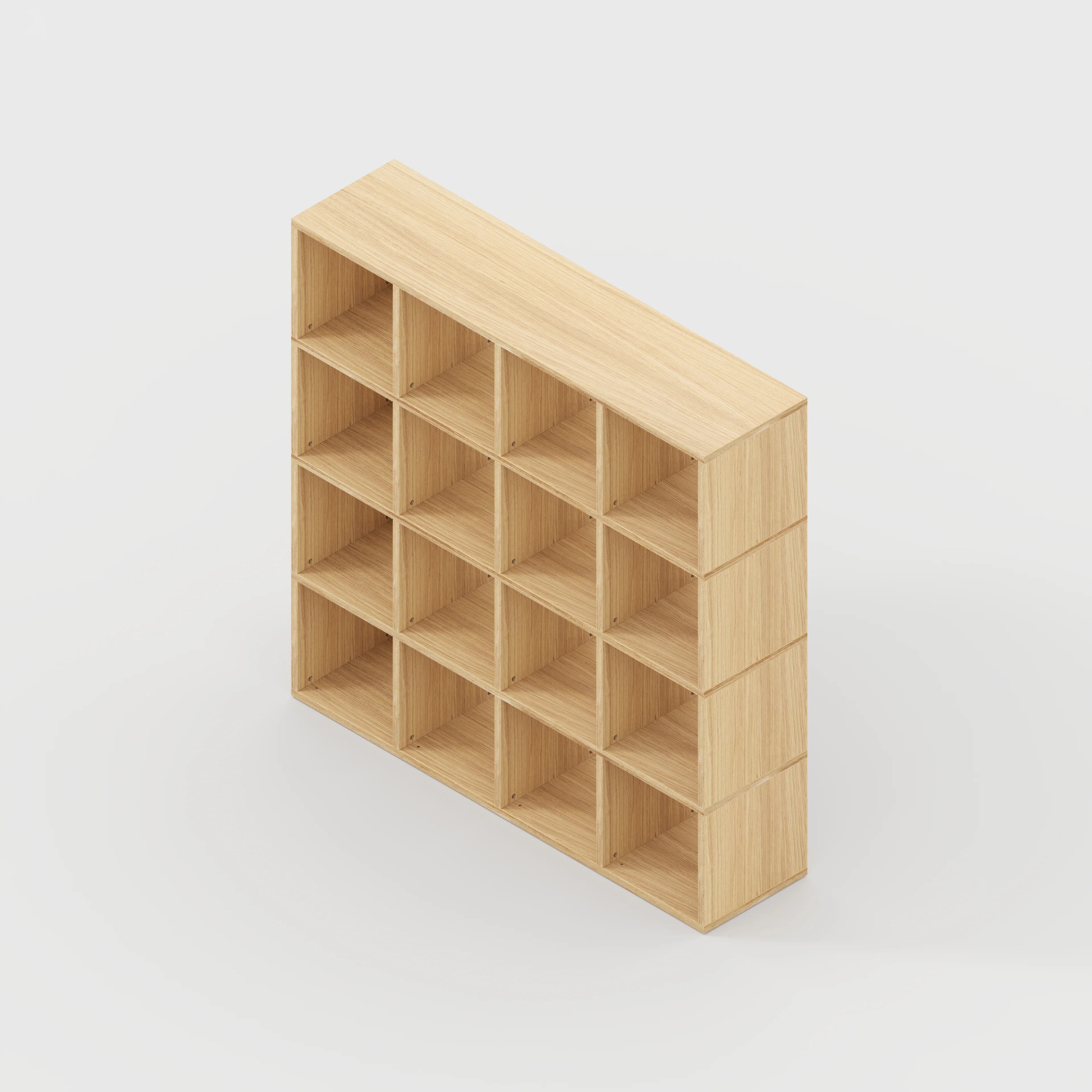 Plywood Open Shelves - Plywood Oak - 1600(w) x 400(d) x 1600(h) - Image 3