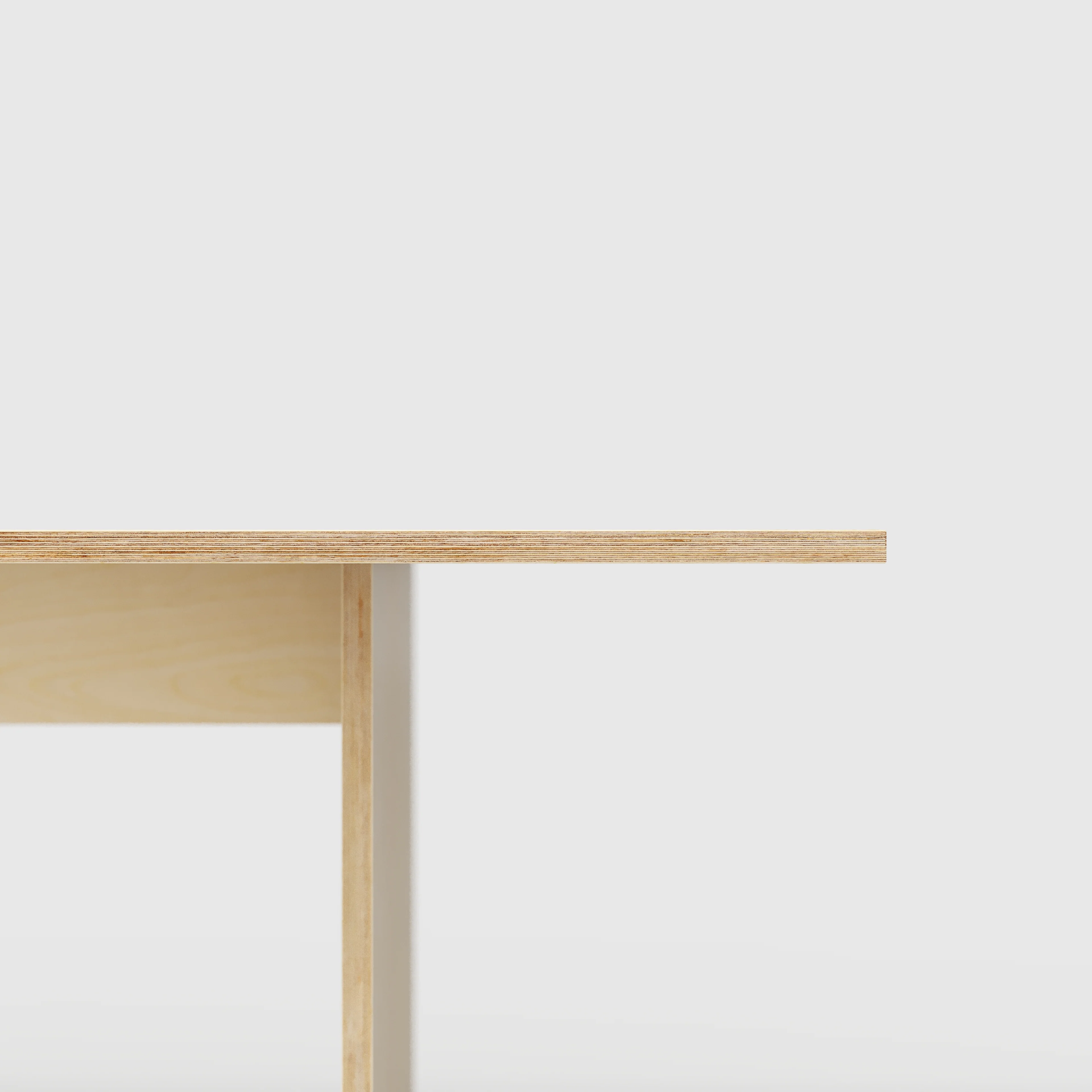 Plywood Platform Table - Plywood Birch - 2400(w) x 1200(d) x 750(h) - Image 4