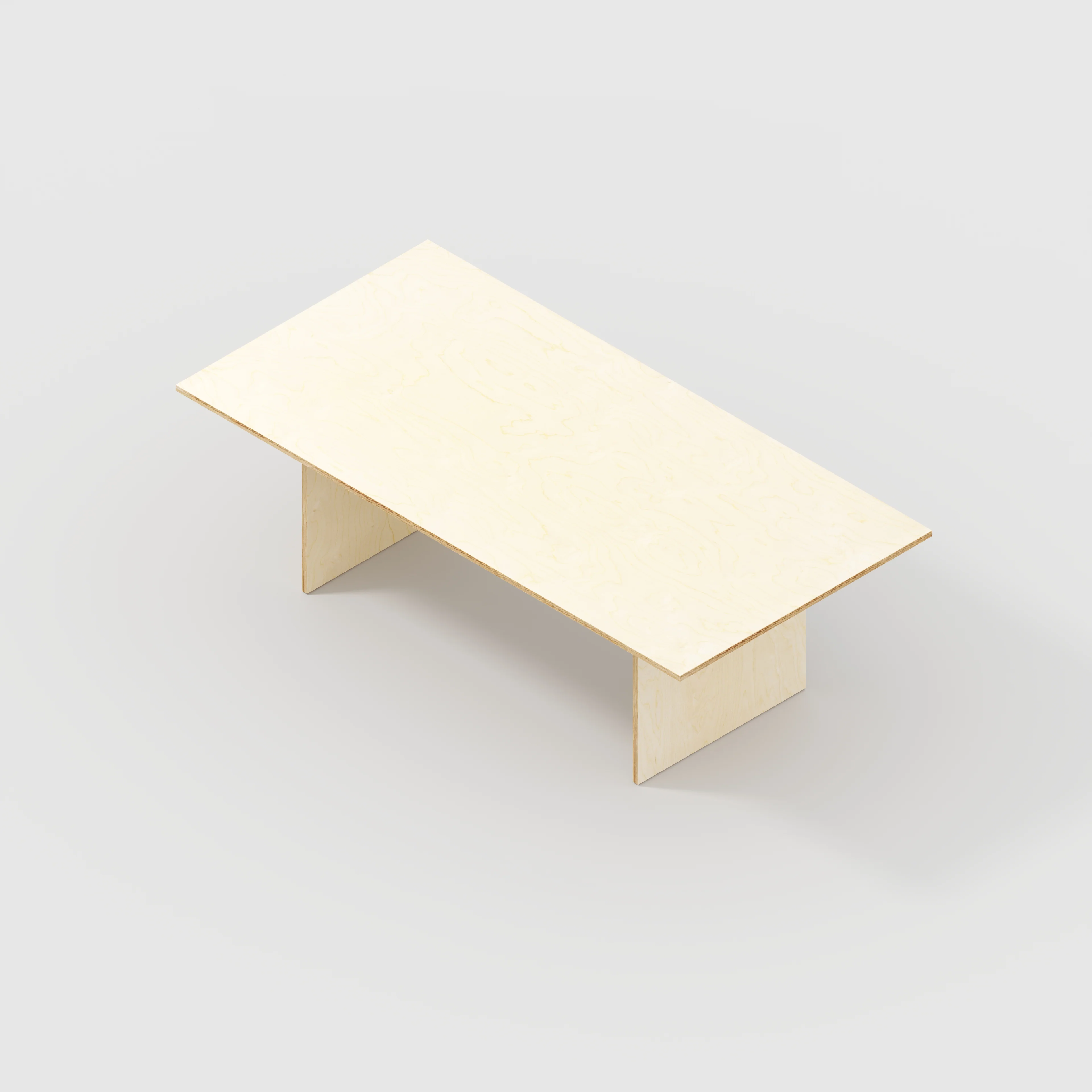 Plywood Platform Table - Plywood Birch - 2400(w) x 1200(d) x 750(h) - Image 5