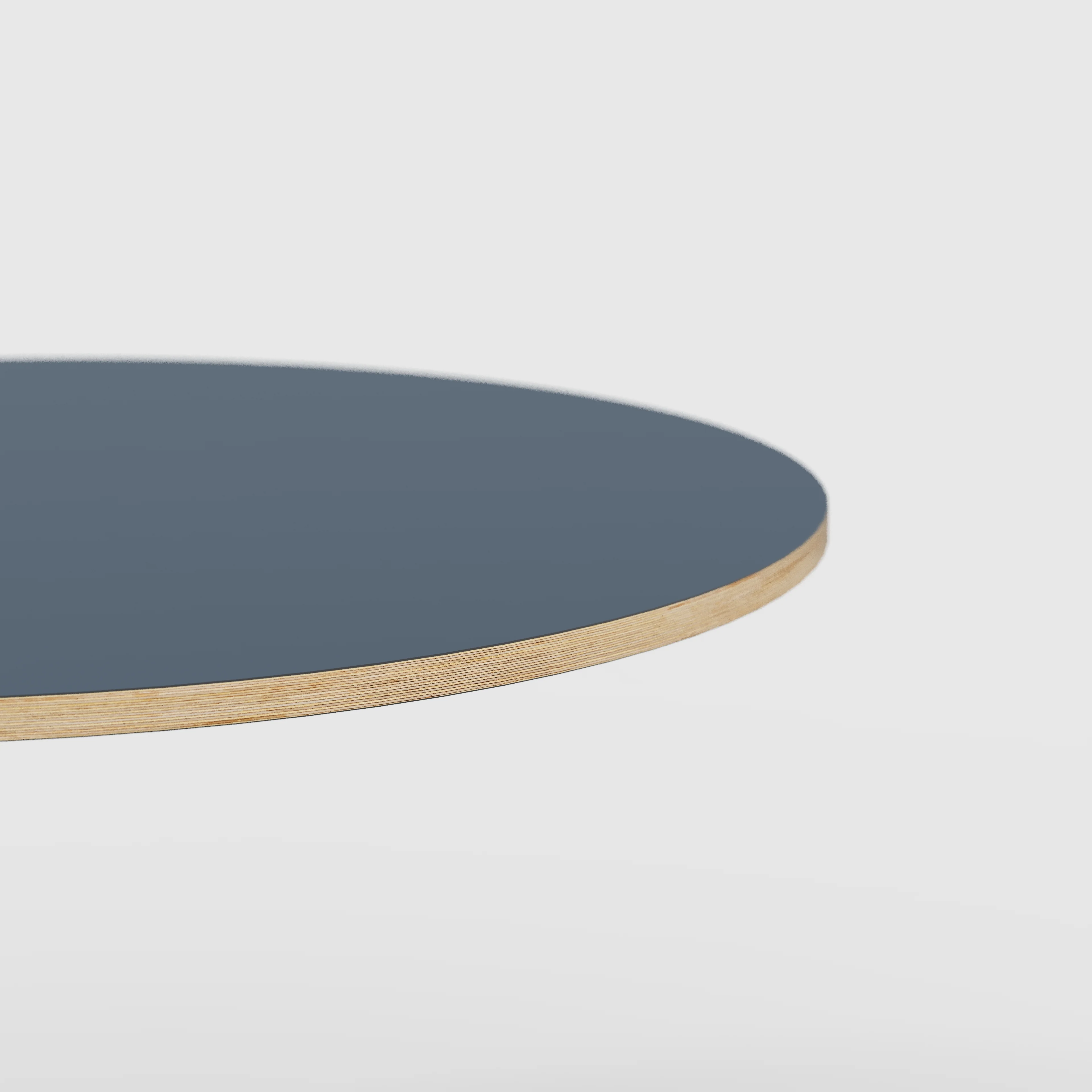 Plywood Round Tabletop - Formica Night Sea Blue - 1200(dia) - Image 3