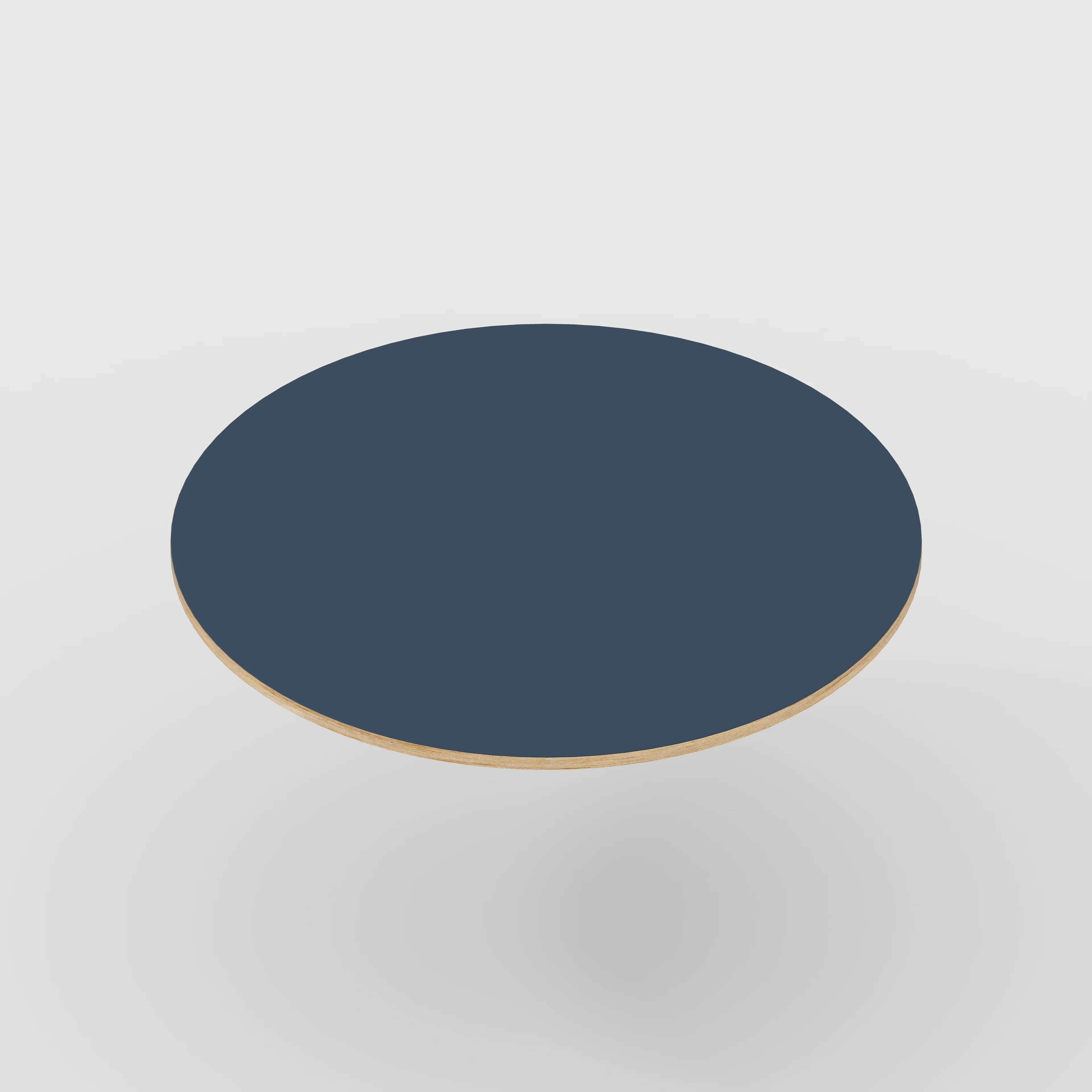 Plywood Round Tabletop - Formica Night Sea Blue - 1200(dia) - Image 4