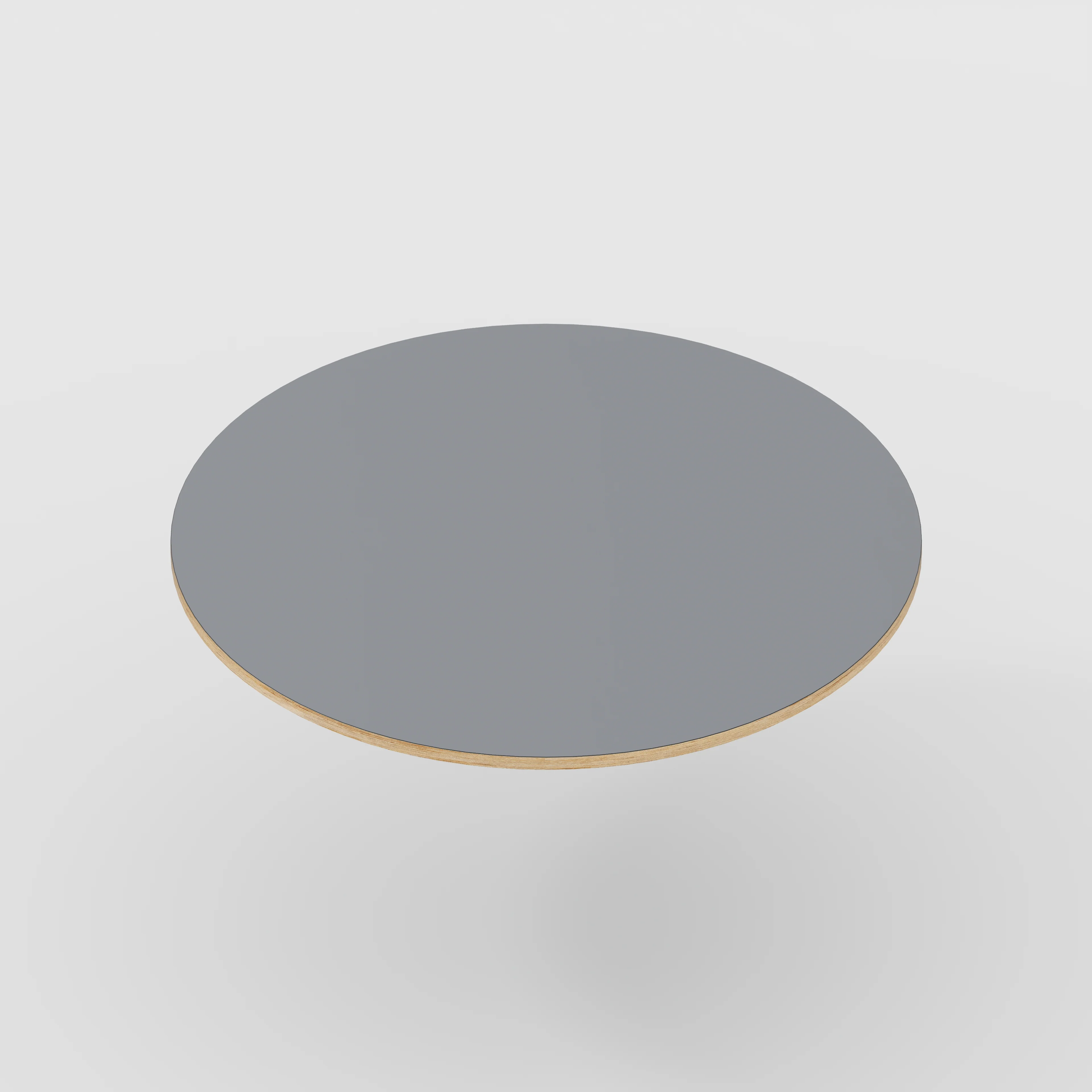 Plywood Round Tabletop - Formica Tornado Grey - 1200(dia) - Image 4
