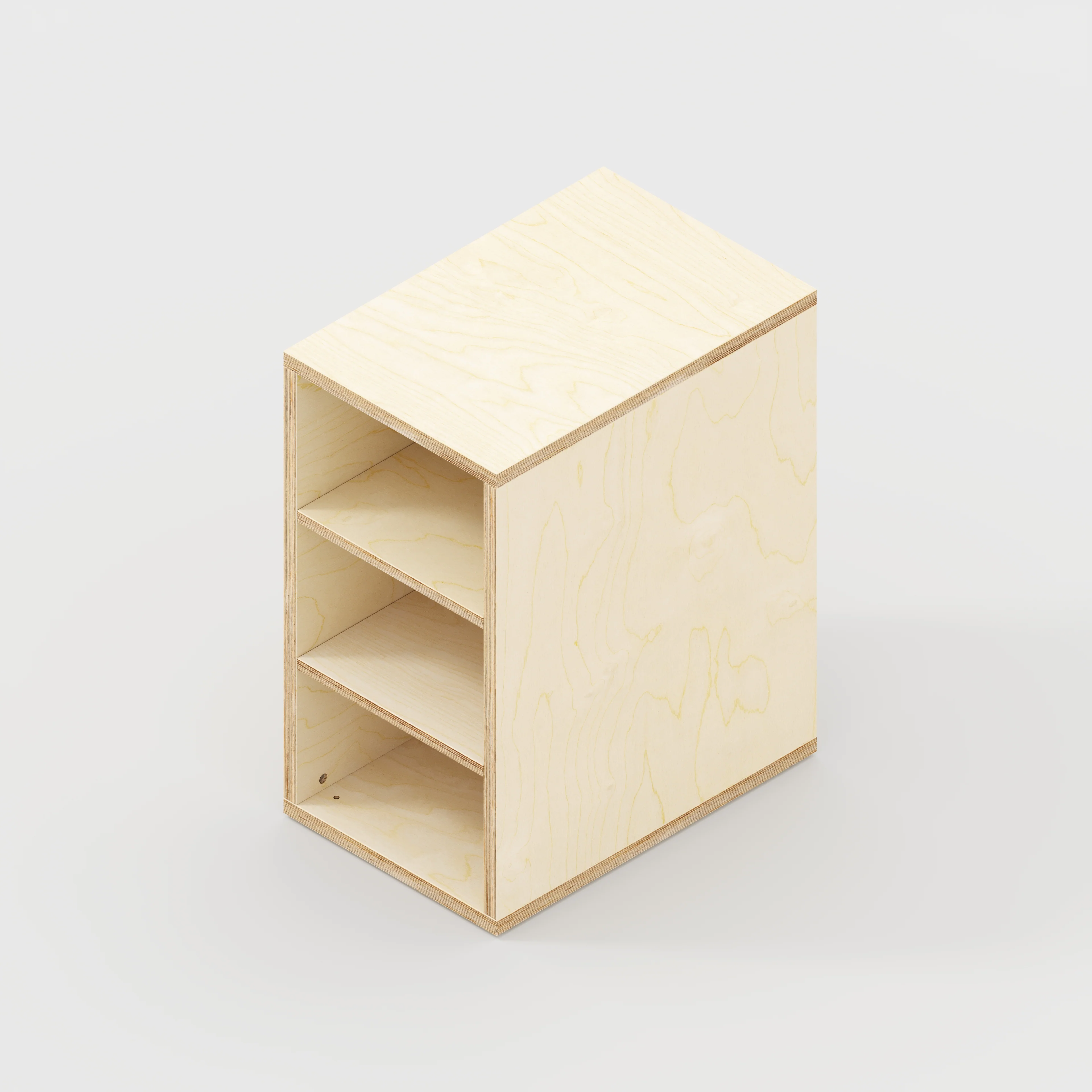 Plywood Storage with Shelves - Plywood Birch - 400(w) x 600(d) x 750(h) - Image 4