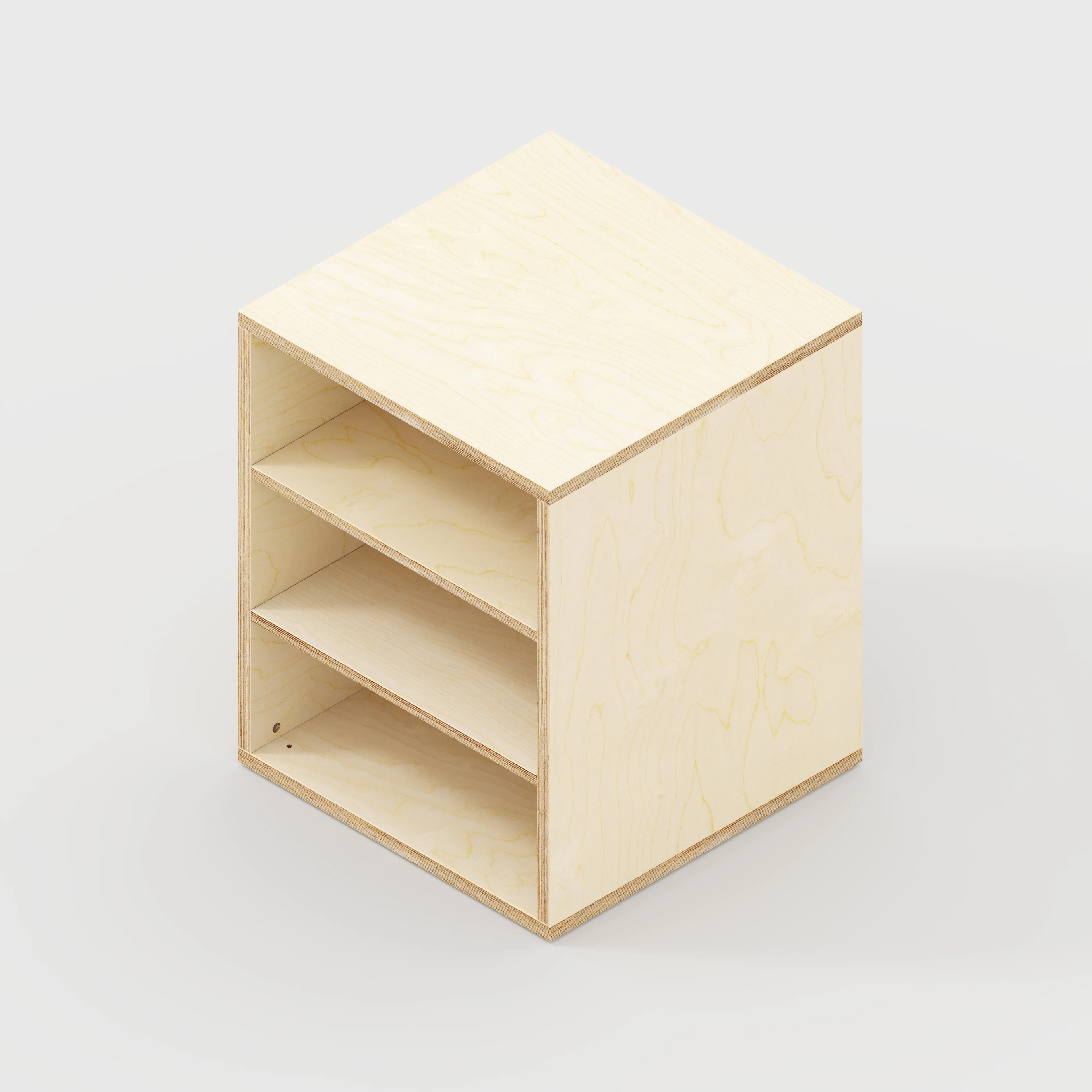 Plywood Storage with Shelves - Plywood Birch - 600(w) x 600(d) x 750(h) - Image 4