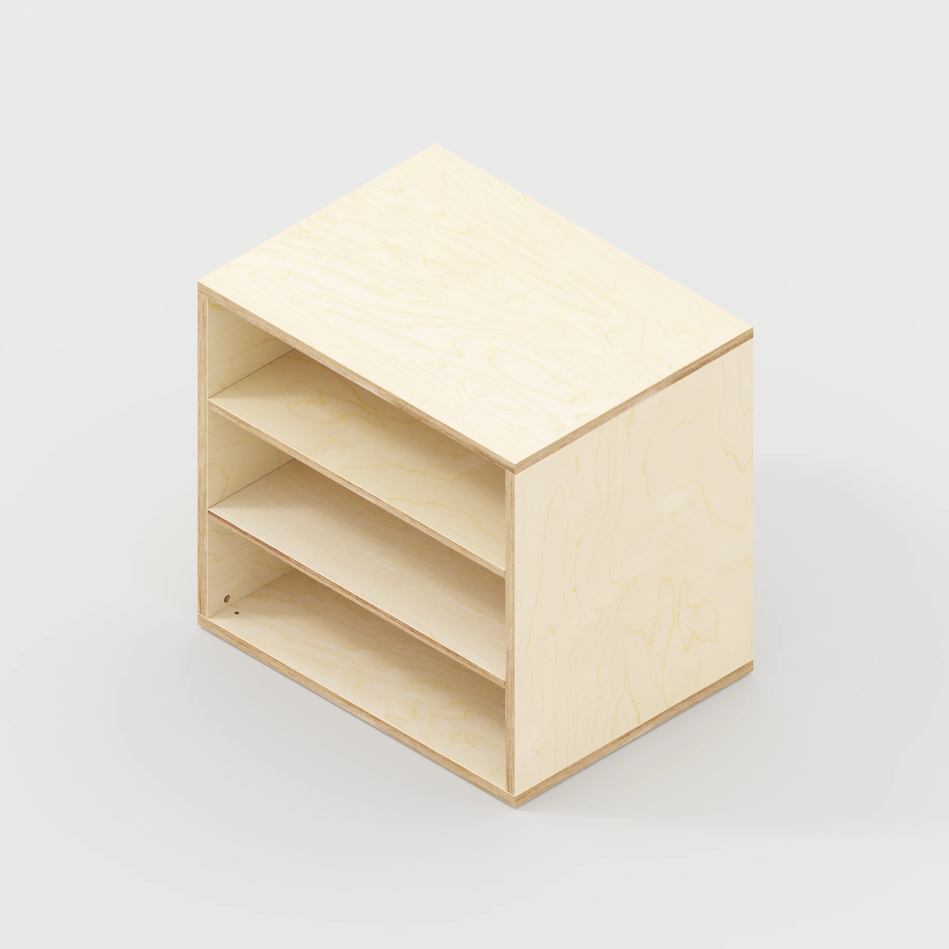 Plywood Storage with Shelves - Plywood Birch - 800(w) x 600(d) x 750(h) - Image 4