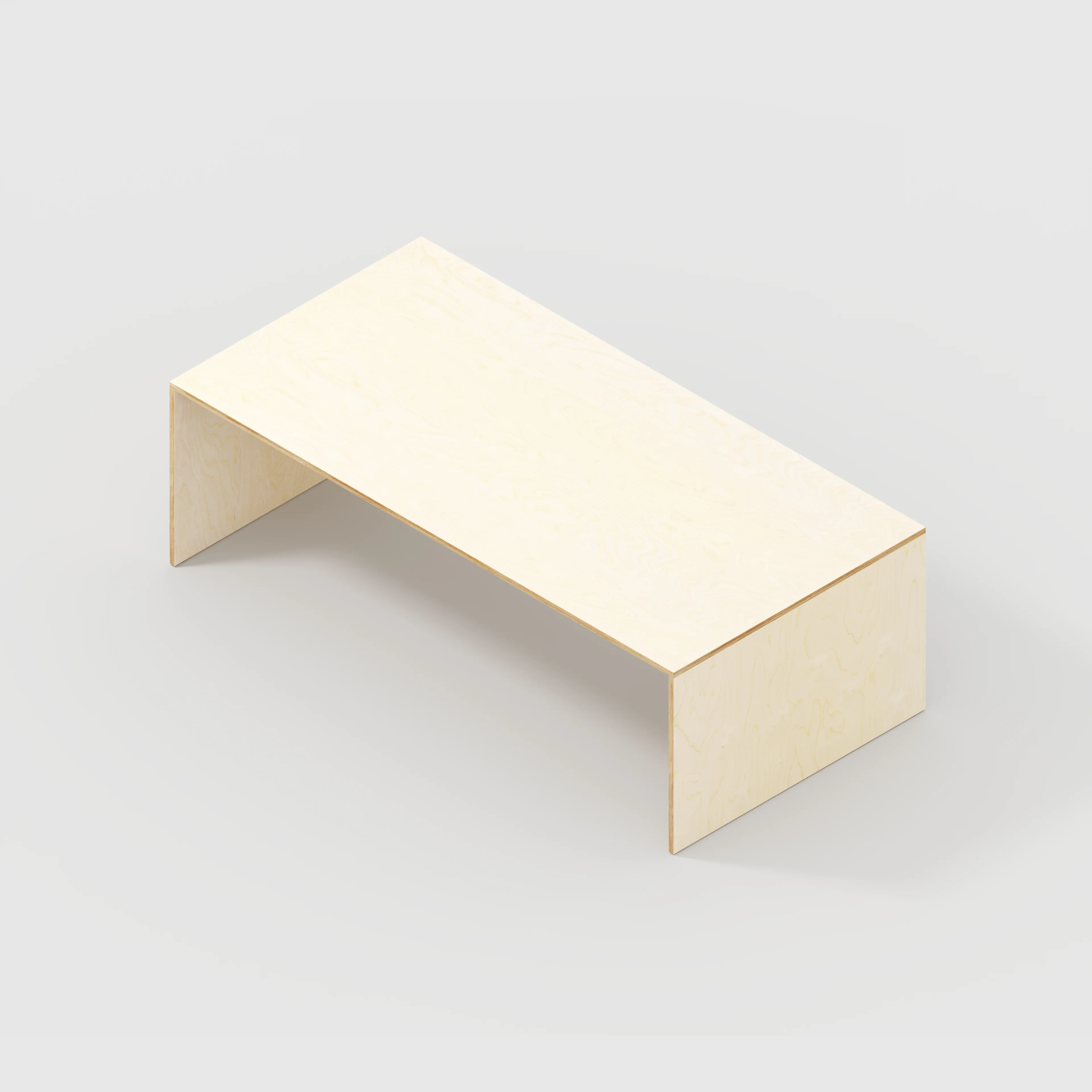 Plywood Table with Solid Sides - Plywood Birch - 2400(w) x 1200(d) x 750(h) - Image 5