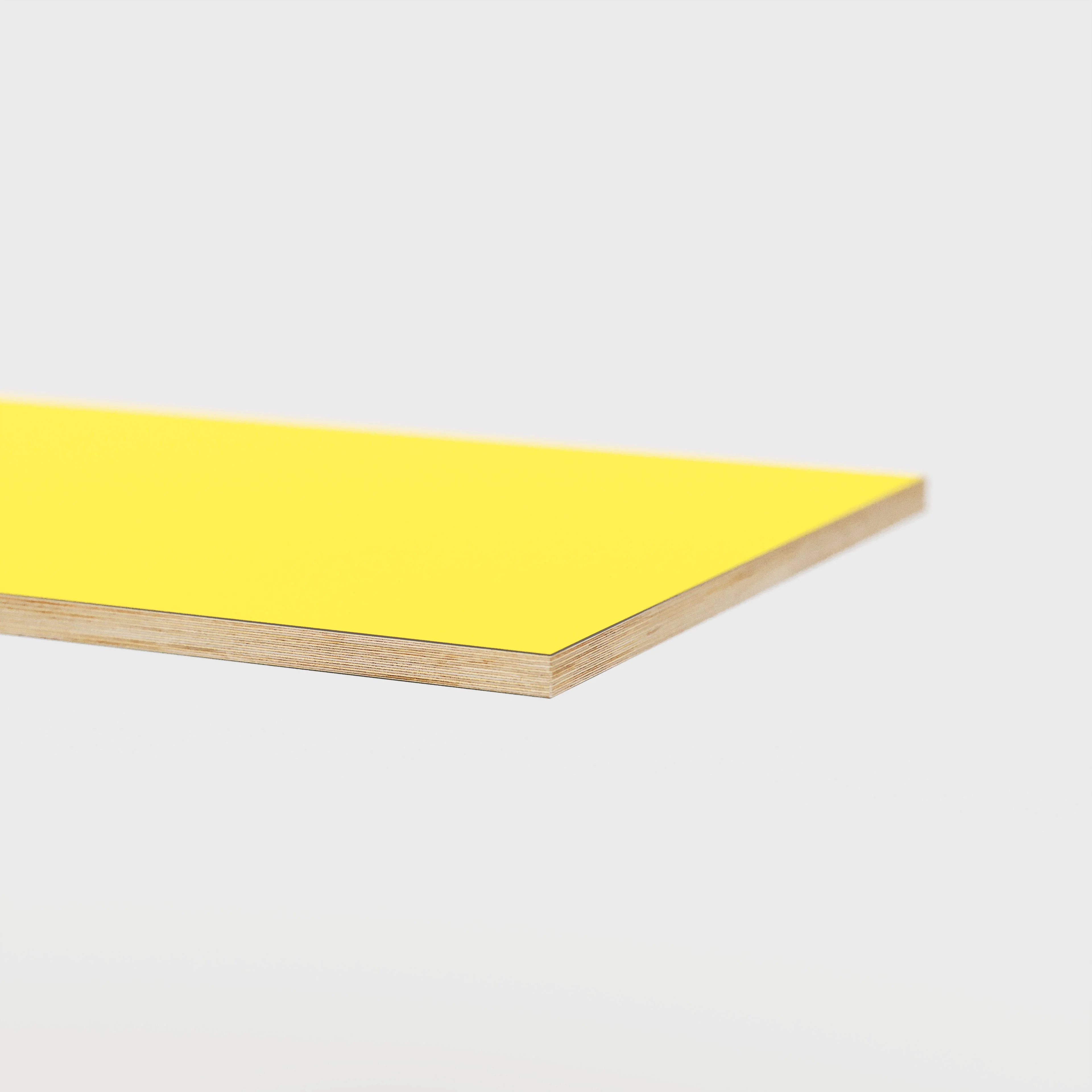 Plywood Tabletop - Formica Chrome Yellow - 2000(w) x 1000(d) - Image 3