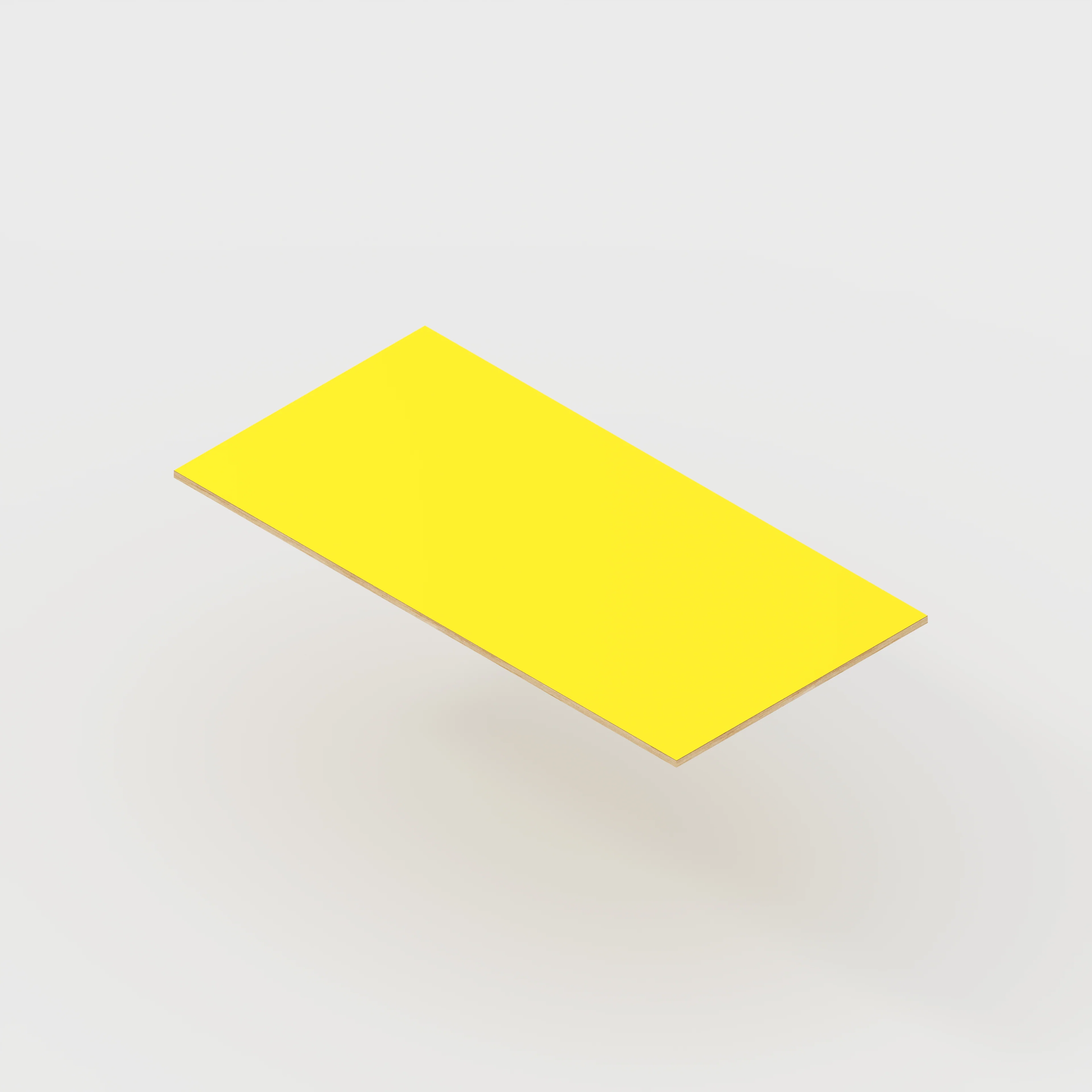 Plywood Tabletop - Formica Chrome Yellow - 2000(w) x 1000(d) - Image 4