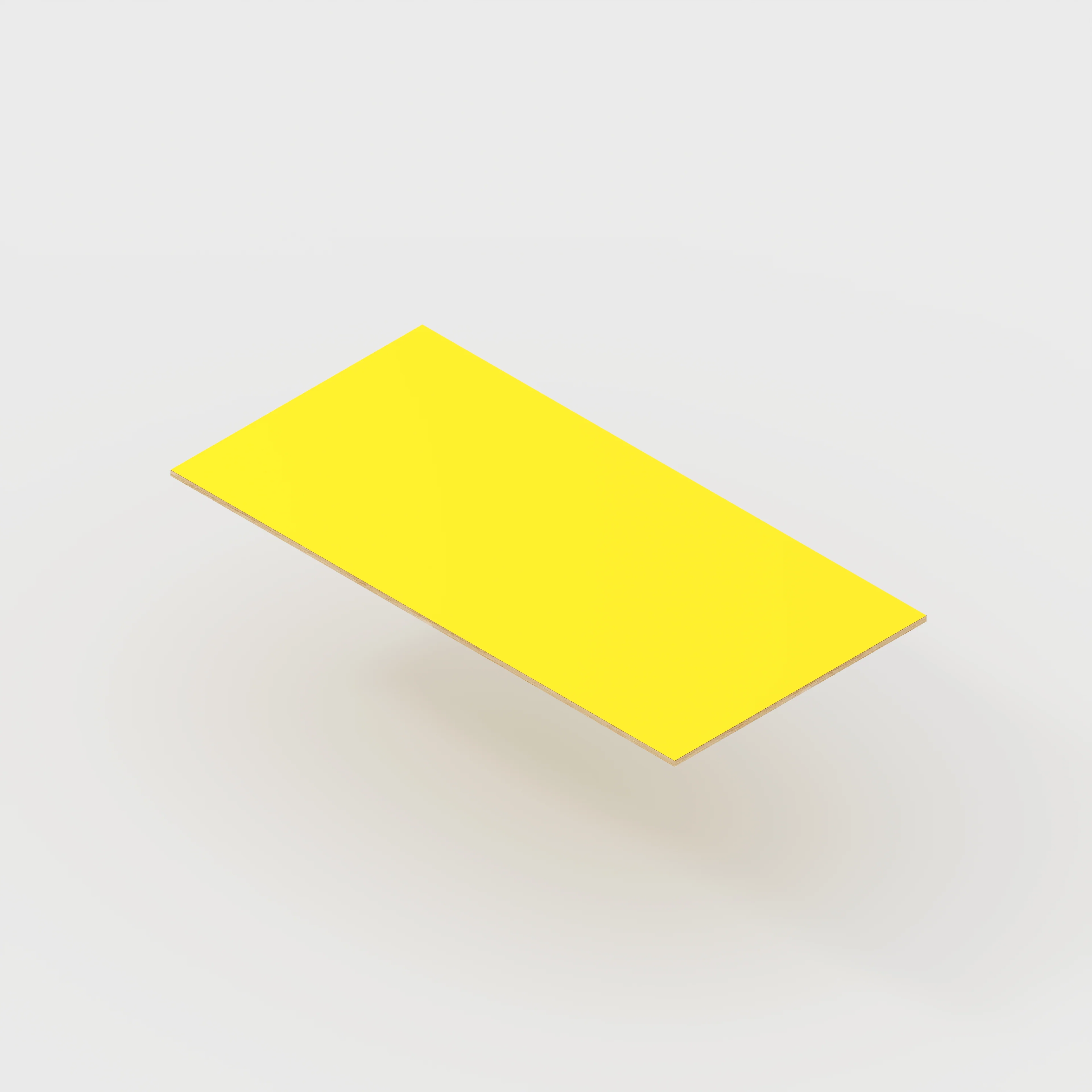 Plywood Tabletop - Formica Chrome Yellow - 2400(w) x 1200(d) - Image 4