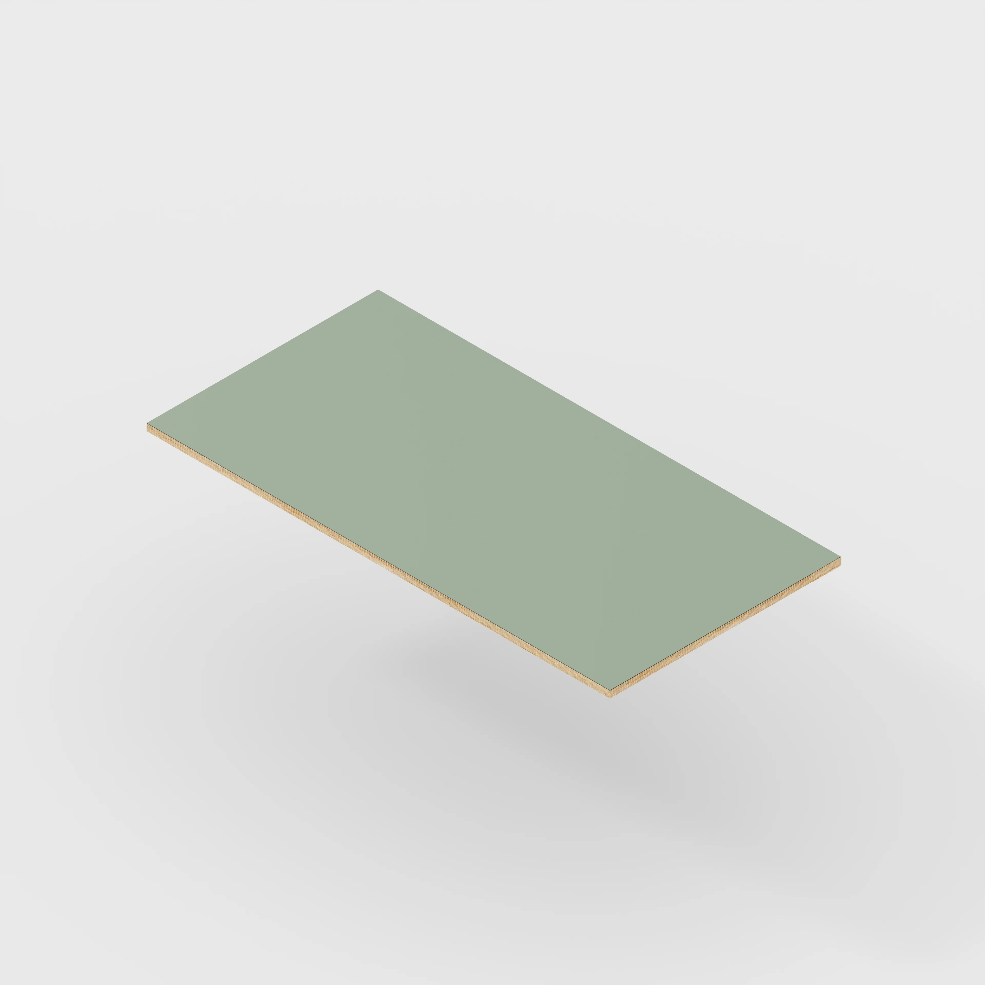 Plywood Tabletop - Formica Green Slate - 1600(w) x 800(d) - Image 4