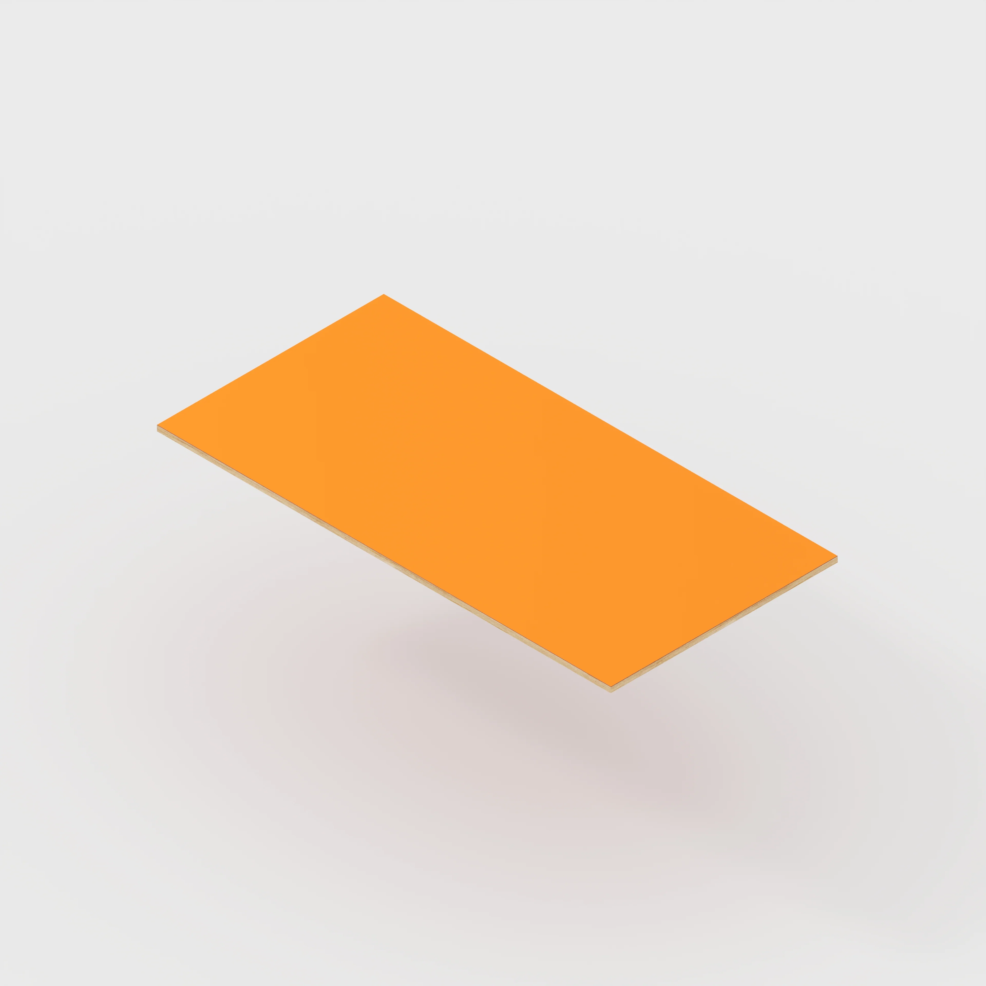 Plywood Tabletop - Formica Levante Orange - 2000(w) x 1000(d) - Image 4
