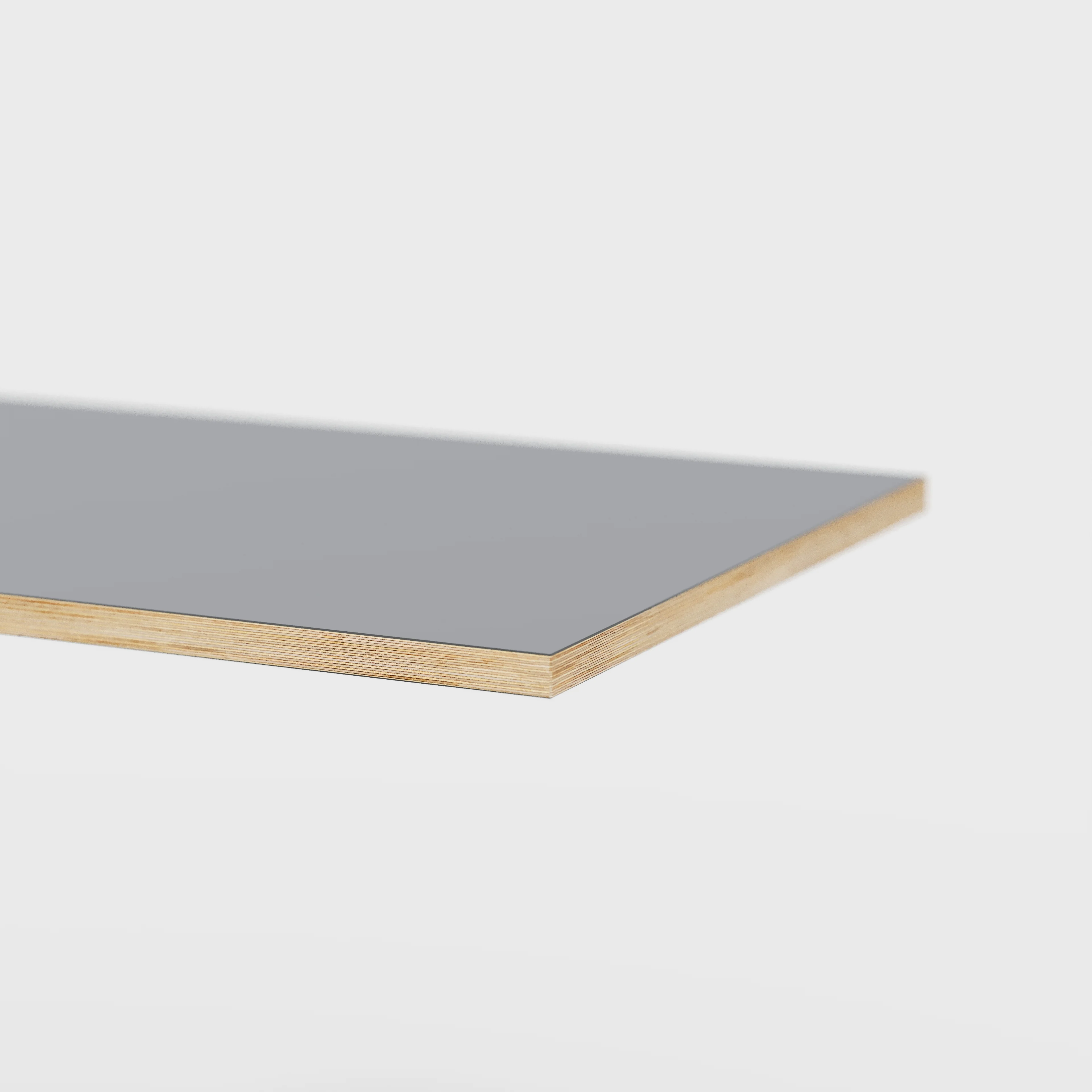 Plywood Tabletop - Formica Tornado Grey - 1600(w) x 800(d) - Image 3