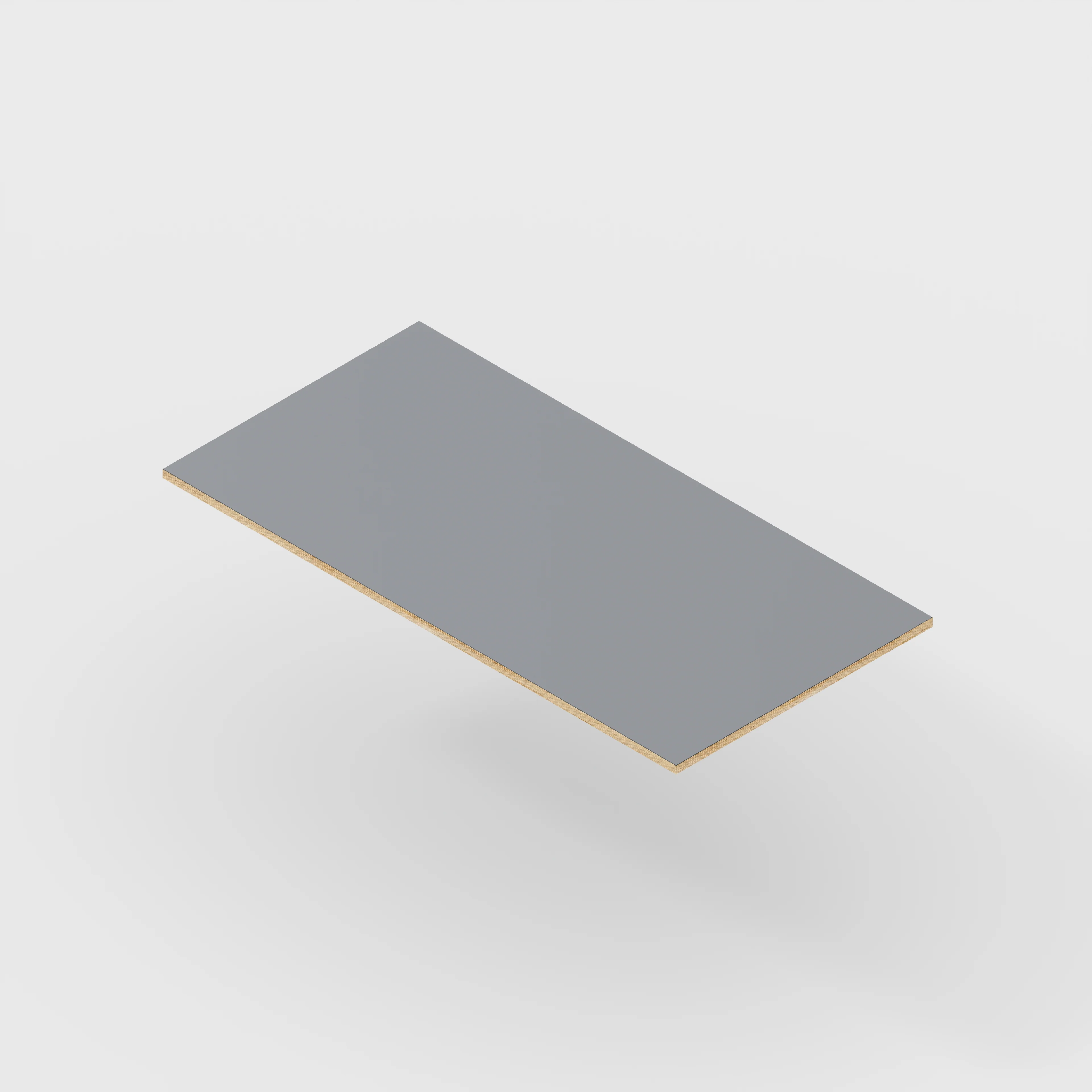 Plywood Tabletop - Formica Tornado Grey - 1600(w) x 800(d) - Image 4