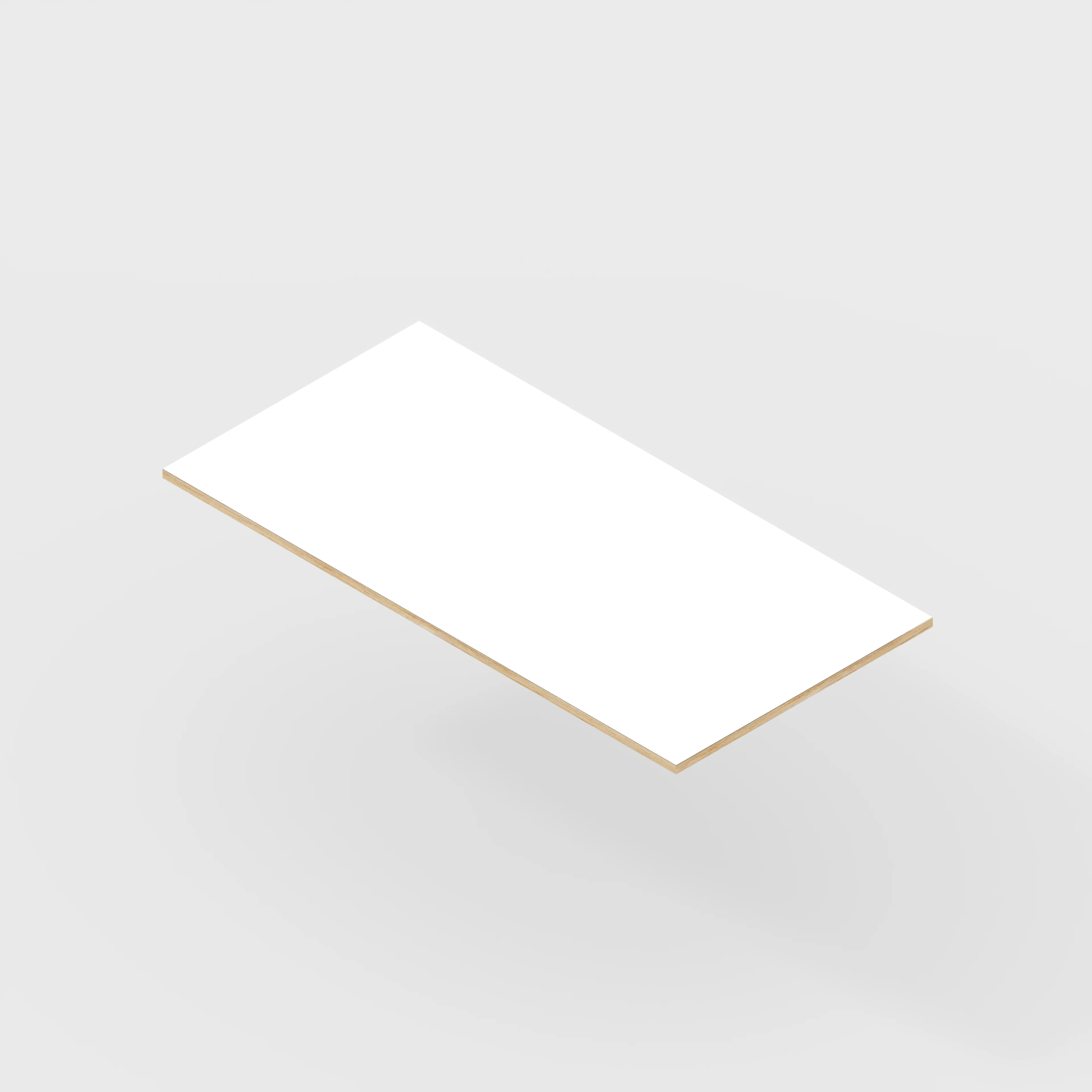 Plywood Tabletop - Formica White - 1600(w) x 800(d) - Image 4