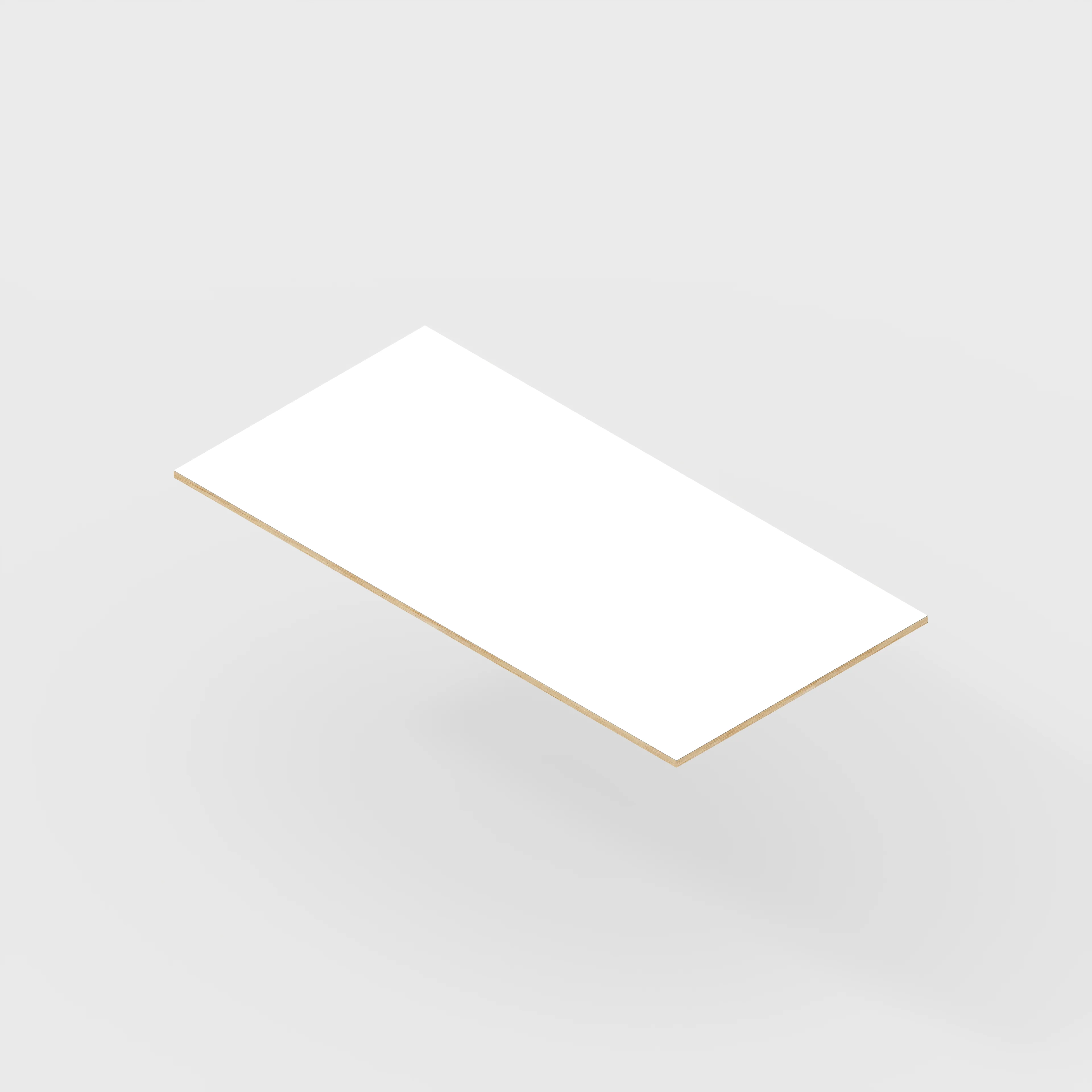 Plywood Tabletop - Formica White - 2000(w) x 1000(d) - Image 4