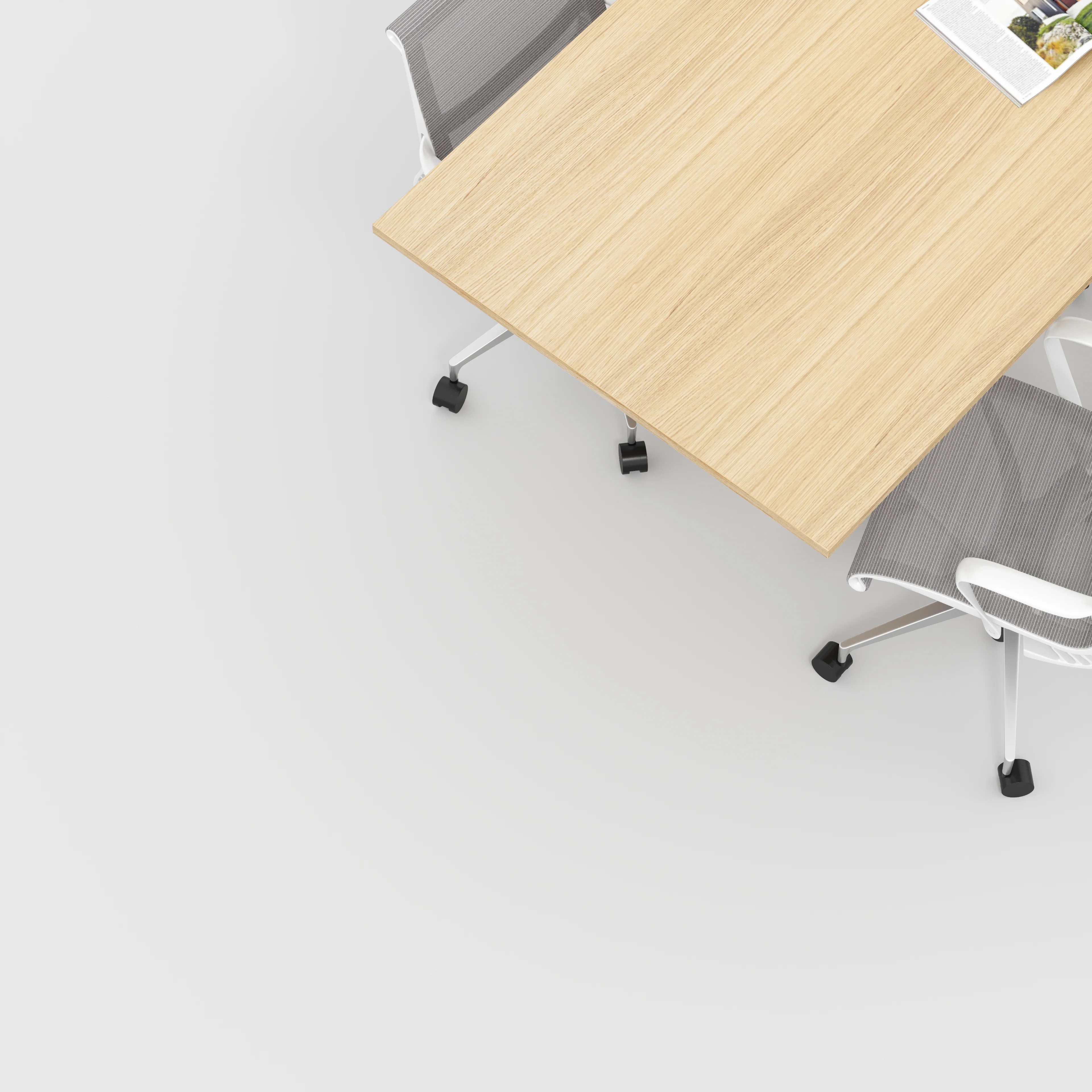 Plywood Tabletop - Plywood Oak - 2000(w) x 1000(d) - Image 2