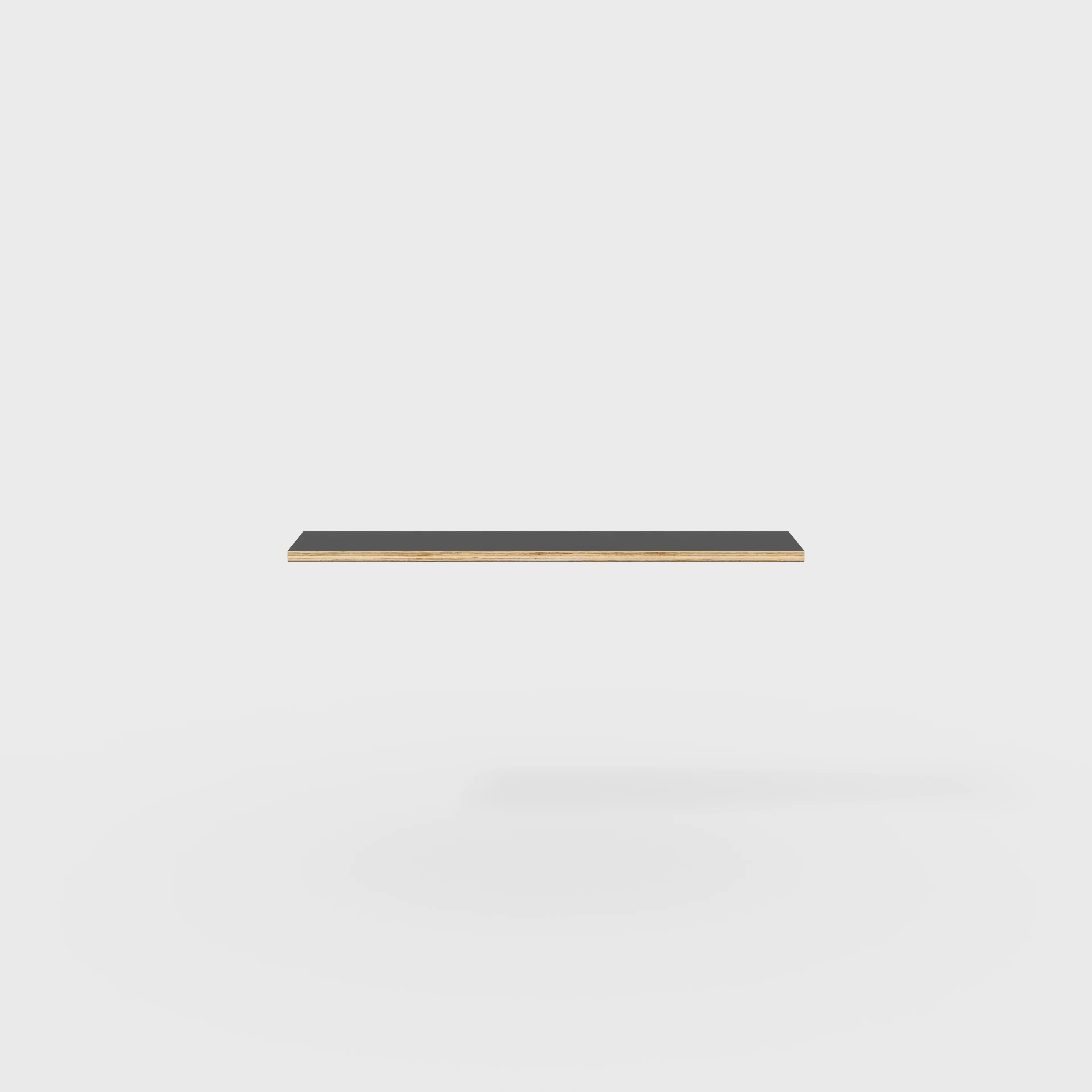 Plywood Shelf - Formica Diamond Black - 1600(w) x 250(d) - Image 2