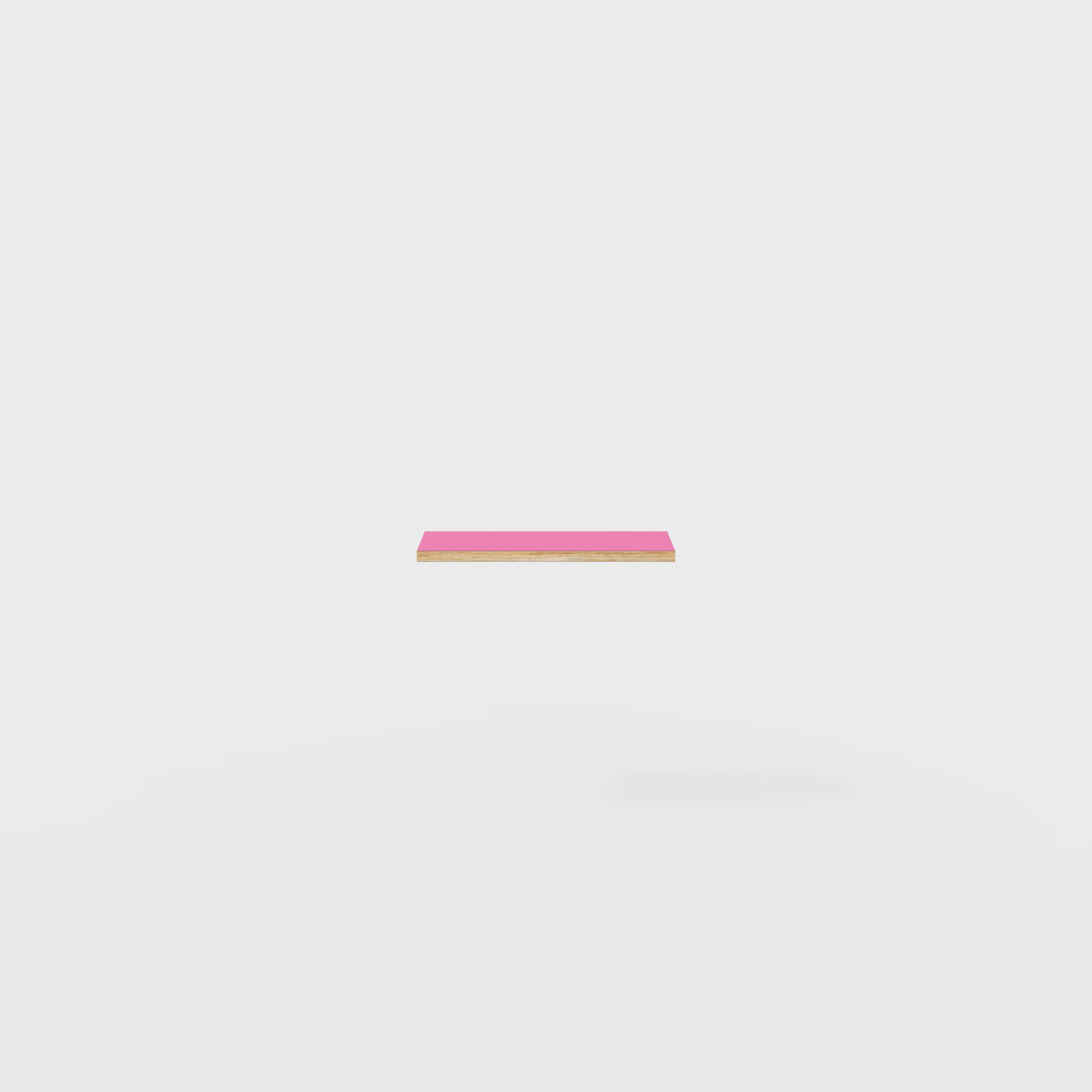 Plywood Shelf - Formica Juicy Pink - 600(w) x 250(d) - Image 2