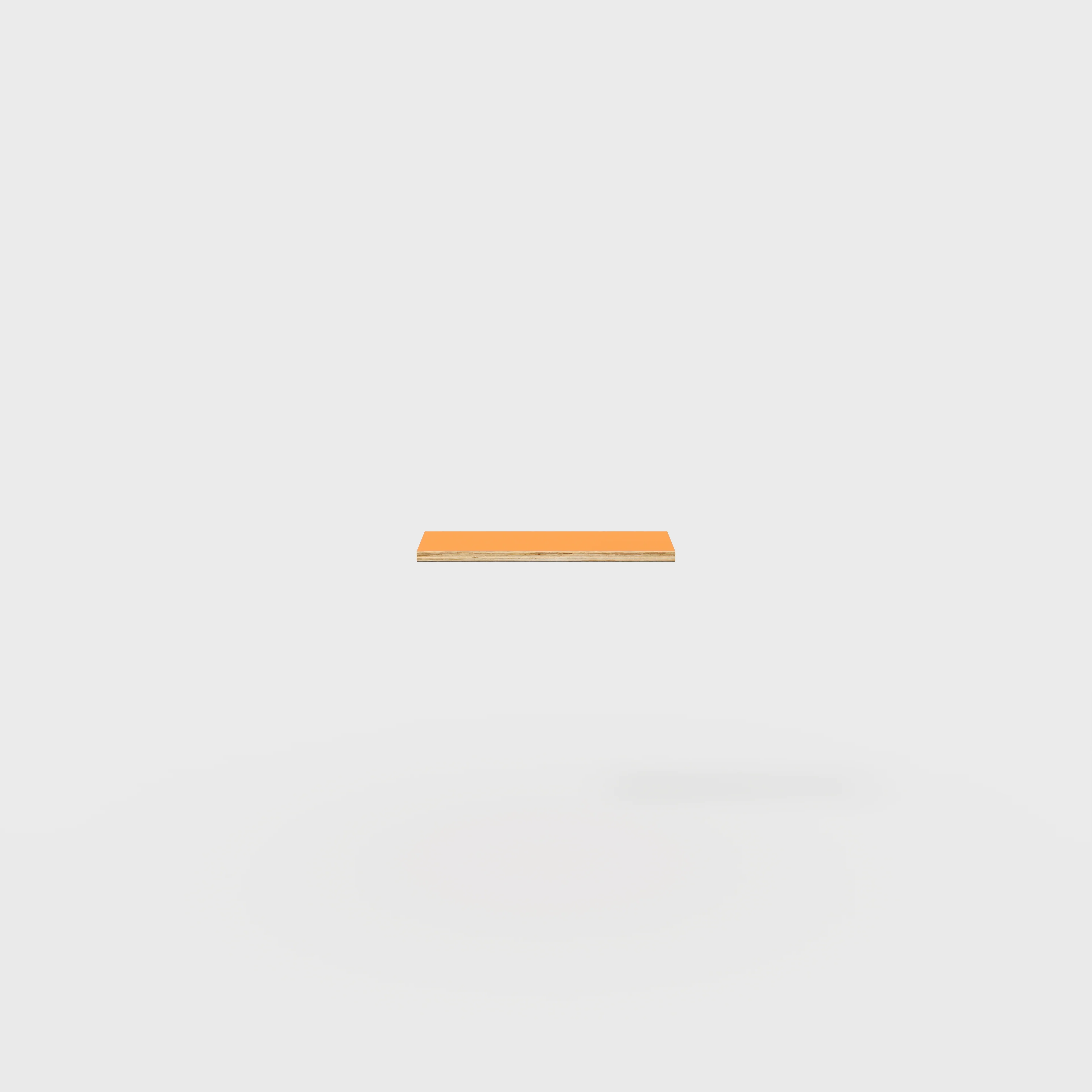 Plywood Shelf - Formica Levante Orange - 600(w) x 250(d) - Image 2