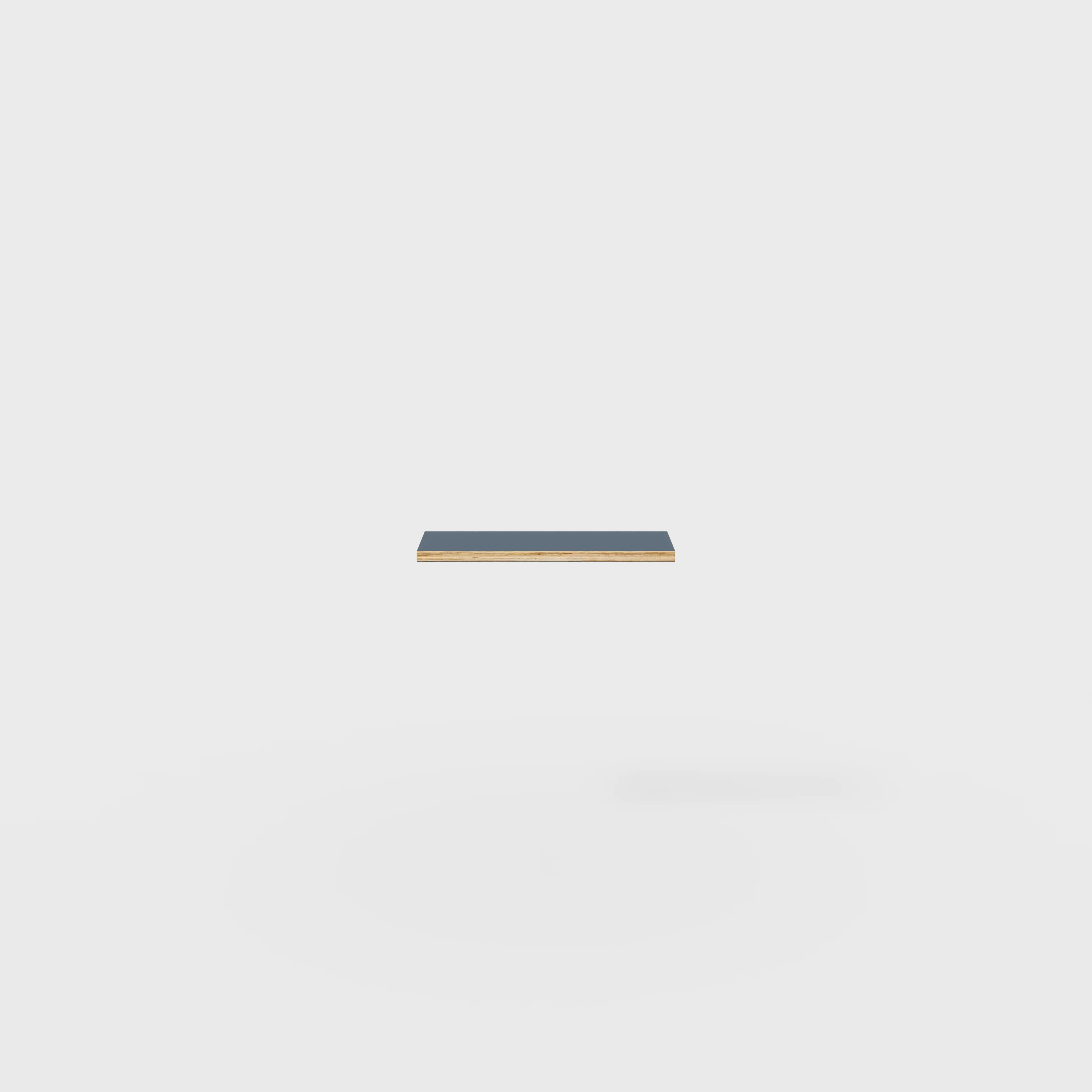 Plywood Shelf - Formica Night Sea Blue - 600(w) x 250(d) - Image 2