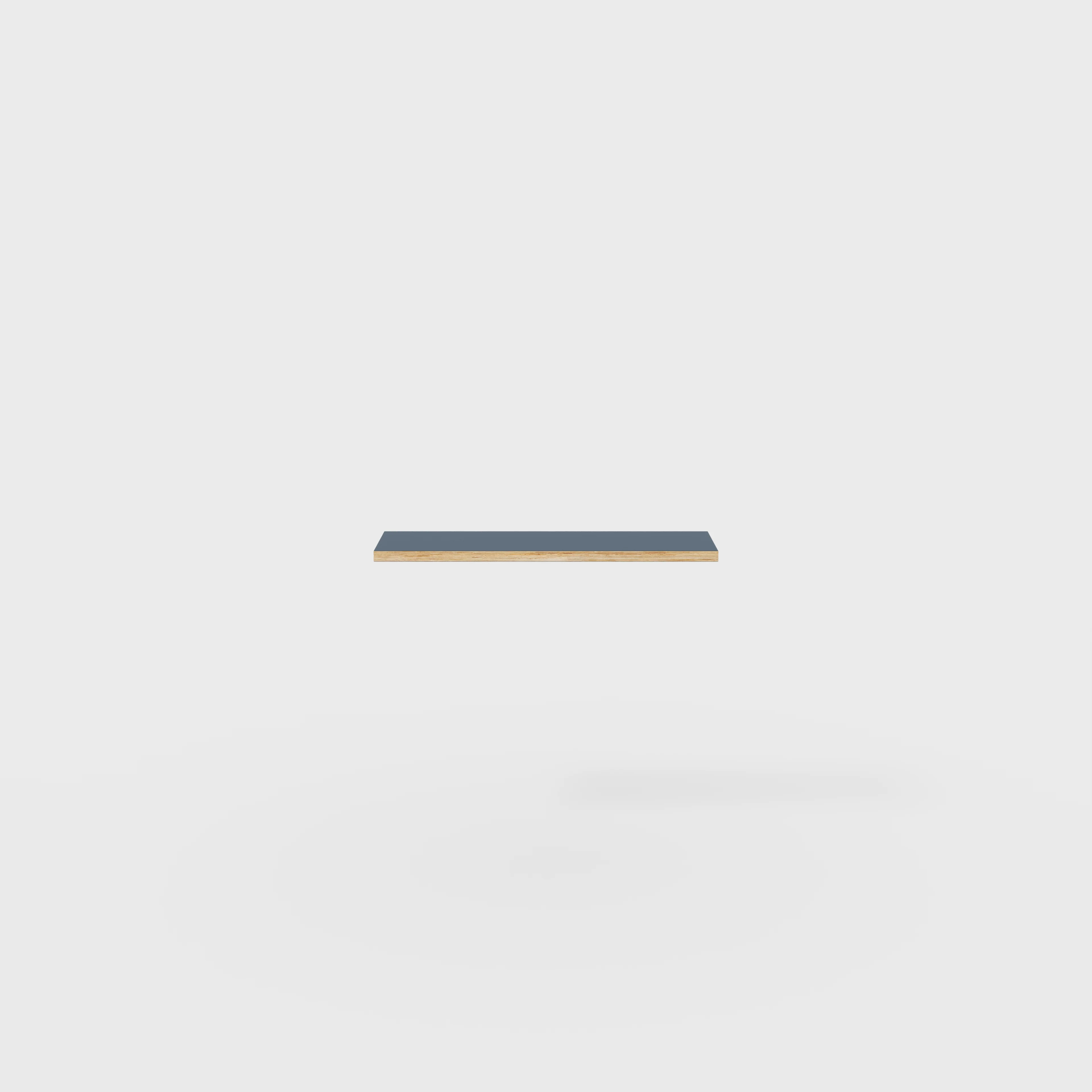 Plywood Shelf - Formica Night Sea Blue - 800(w) x 250(d) - Image 2