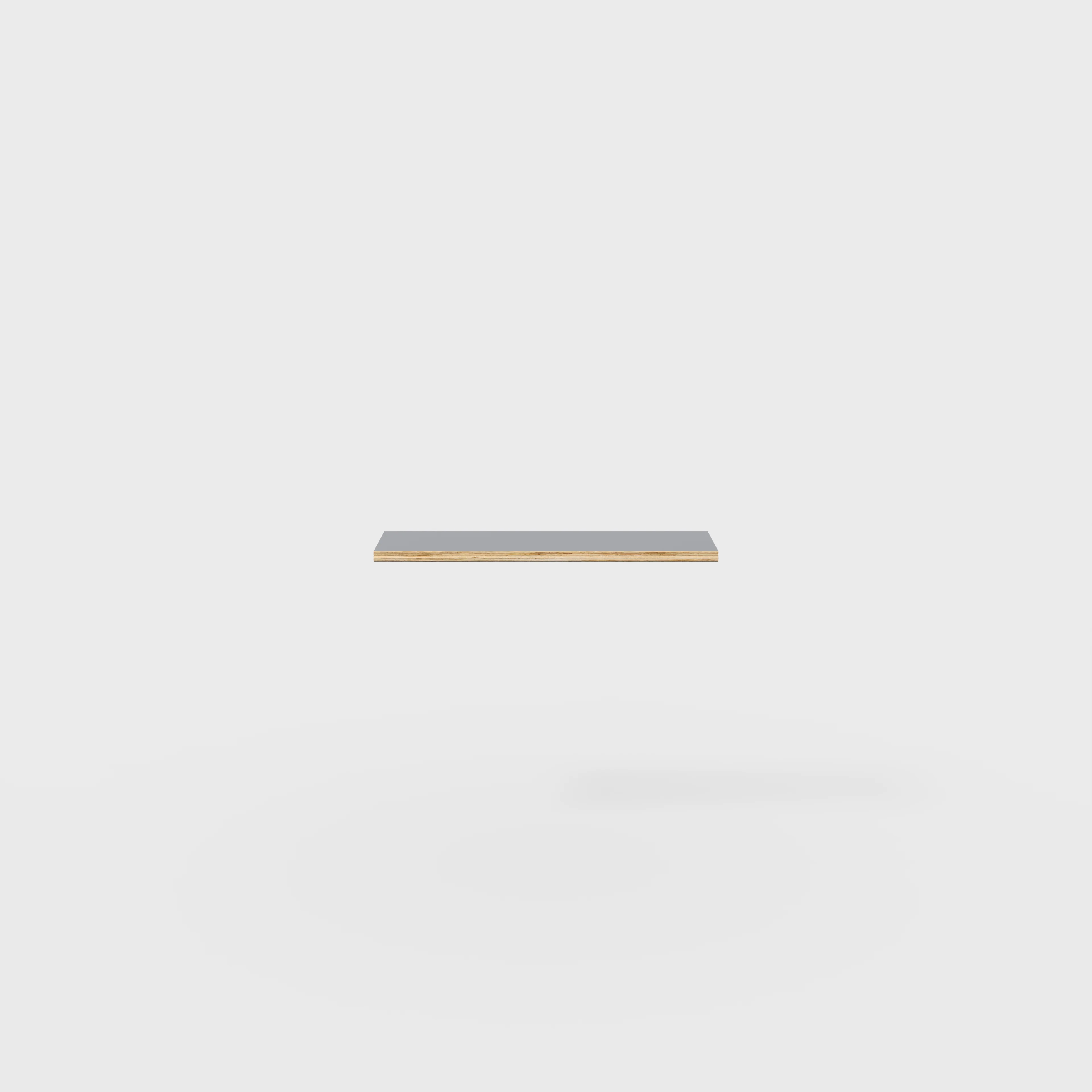 Plywood Shelf - Formica Tornado Grey - 800(w) x 250(d) - Image 2